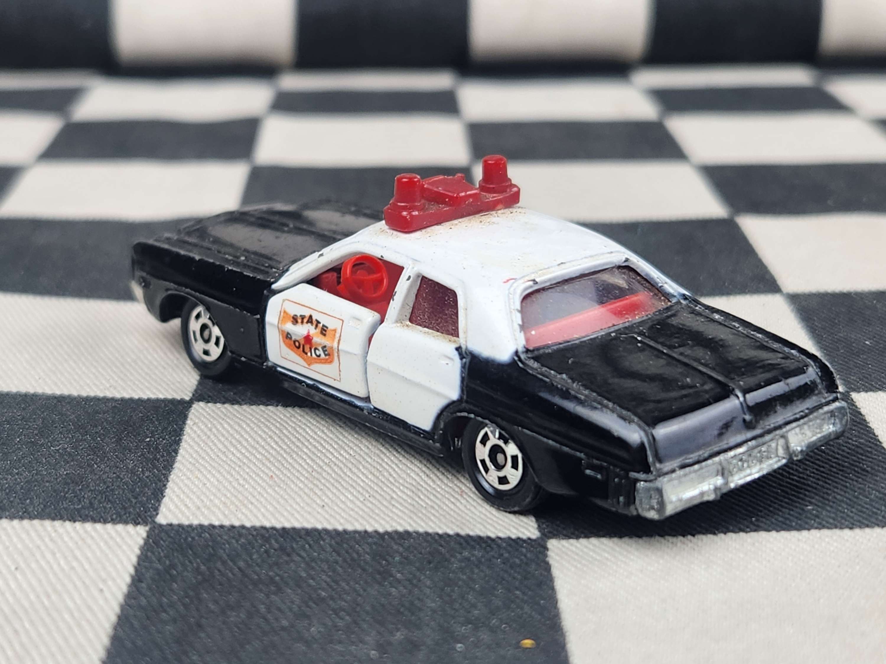 Vintage Loose Tomica Dorge Coronet Custom Police Car