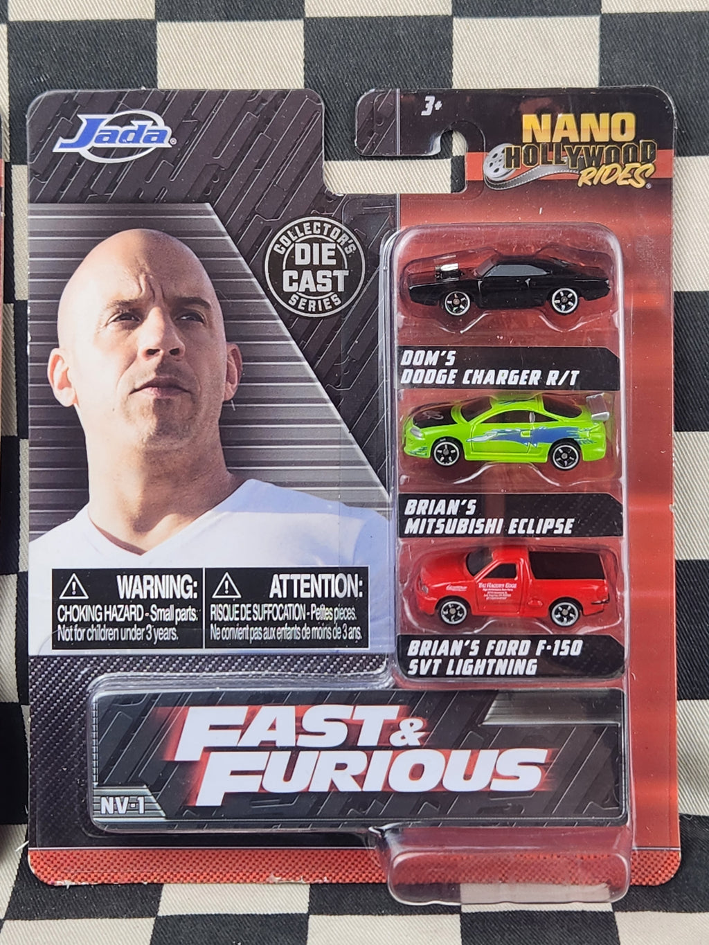 Jada Fast & Furious Nano Hollywood Rides Your Choice of