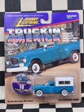 Johnny Lightning 60's Studebaker Champ Pickup Camper Truck