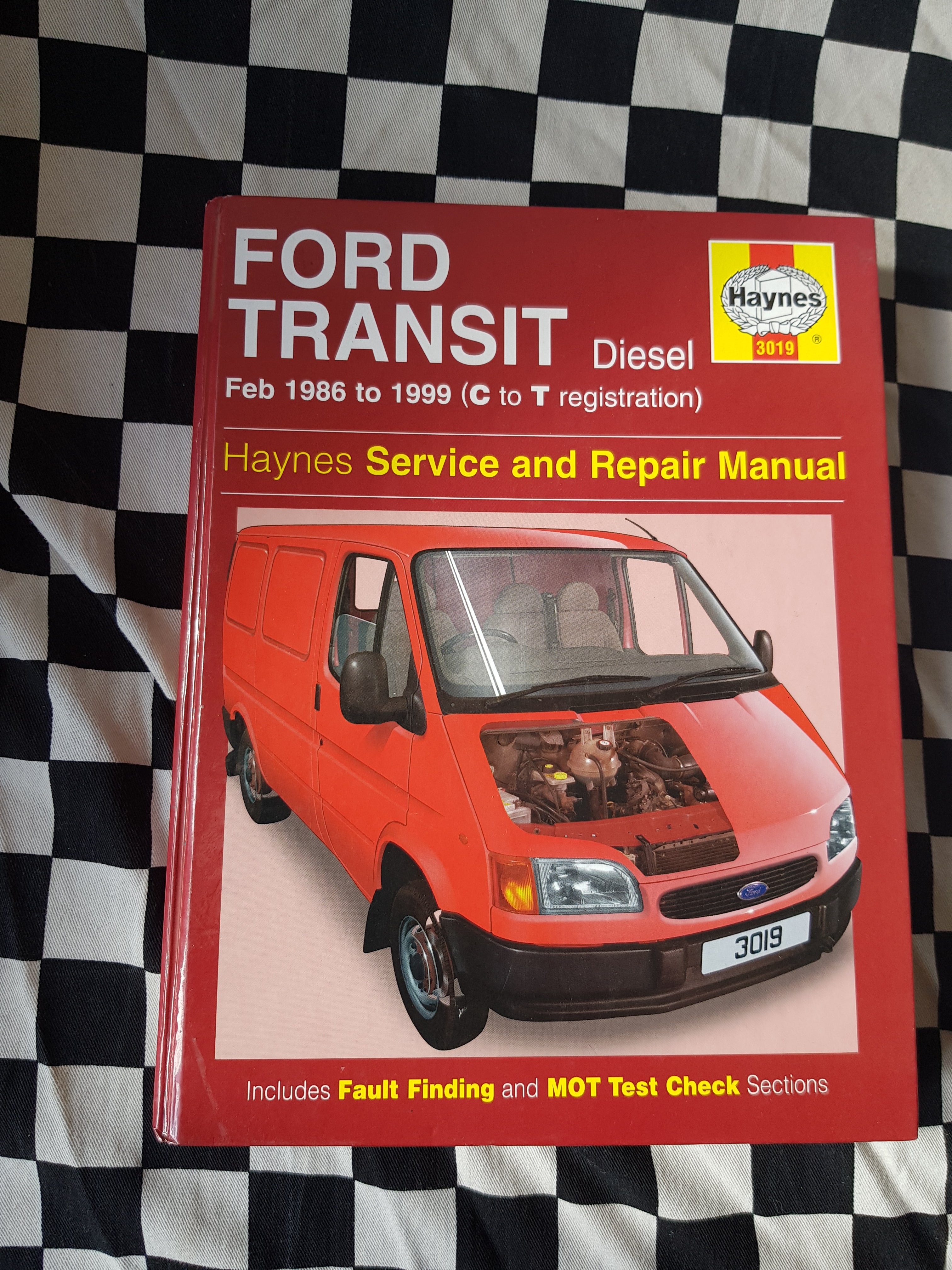 Ford transit 1986 to 1999 diesel Haynes workshop manual