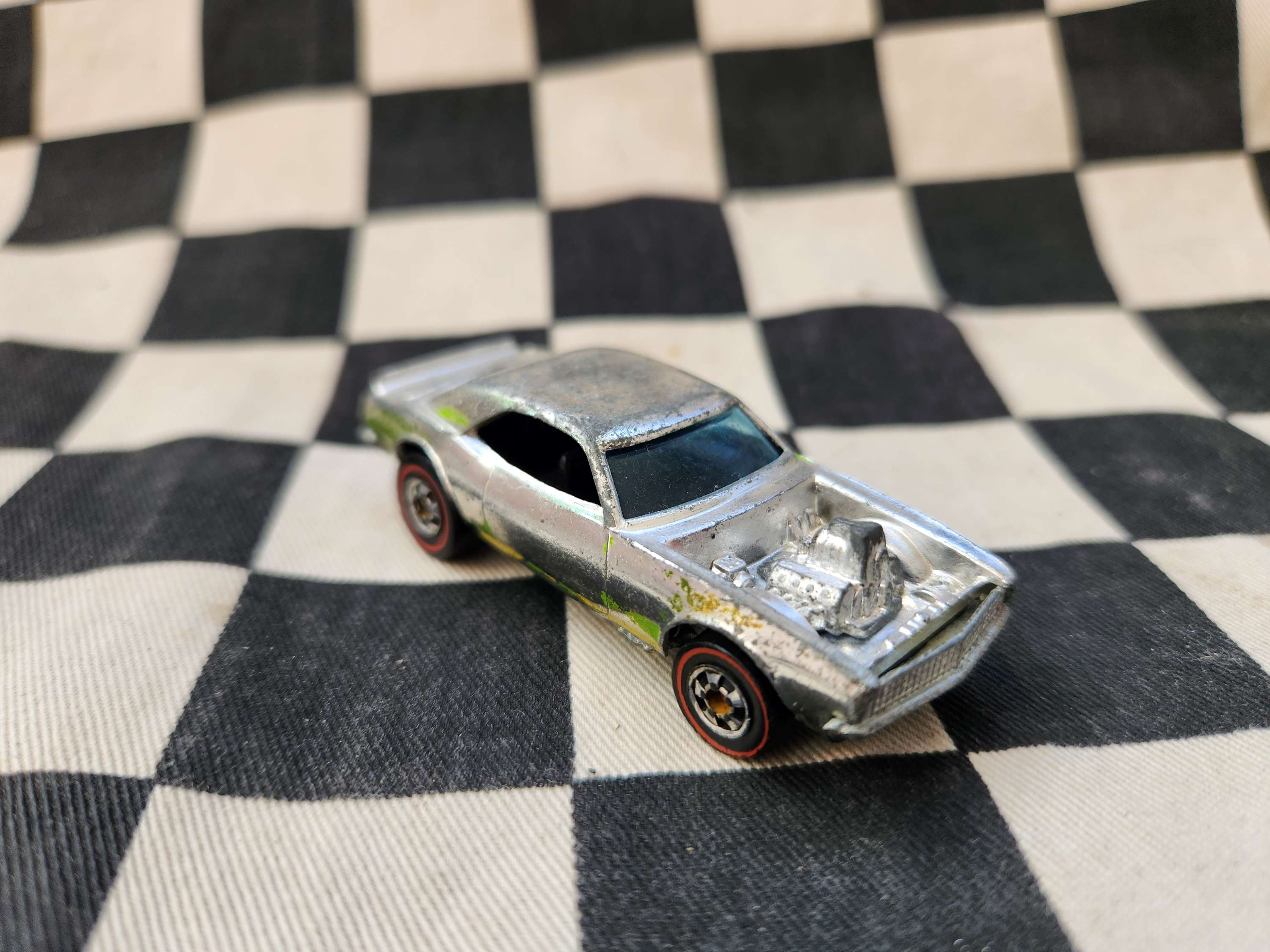 Vintage Loose Hot Wheels Redline Heavy Chevy Camaro Super Chromes