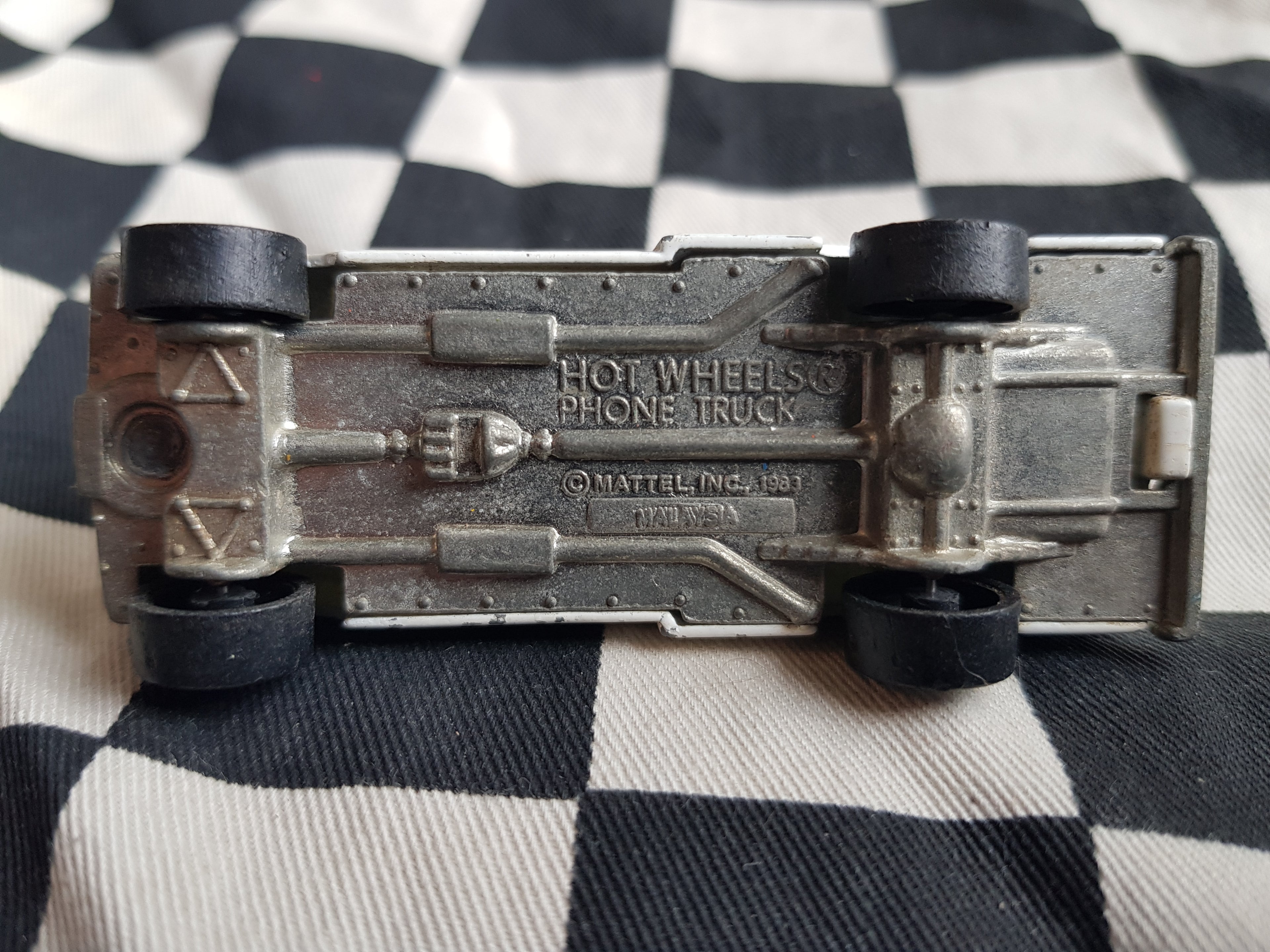 Vintage Loose Hot Wheels Blackwalls Phone Truck