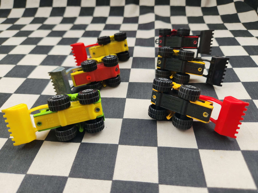 Vintage Loose Matchbox Superfast Tractor Shovel Your Choice of Colours