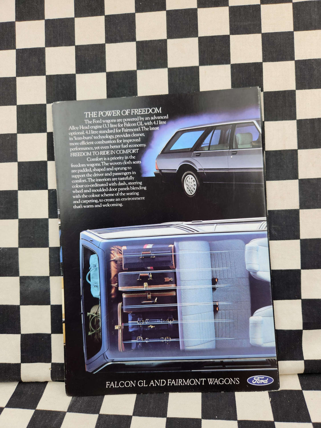 Ford XF Falcon GL & Fairmont Wagon Sales Brochure