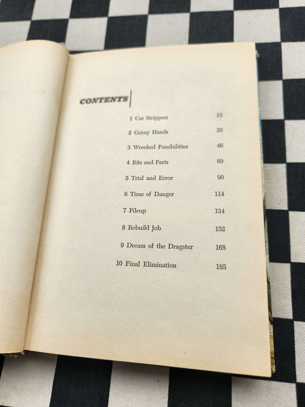 Hot Rod Road 1968 Hardback Novel Collector's Item