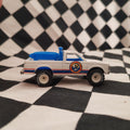 Hot Wheels Beach Patrol 4x4 Pickup Real Riders White Hubs