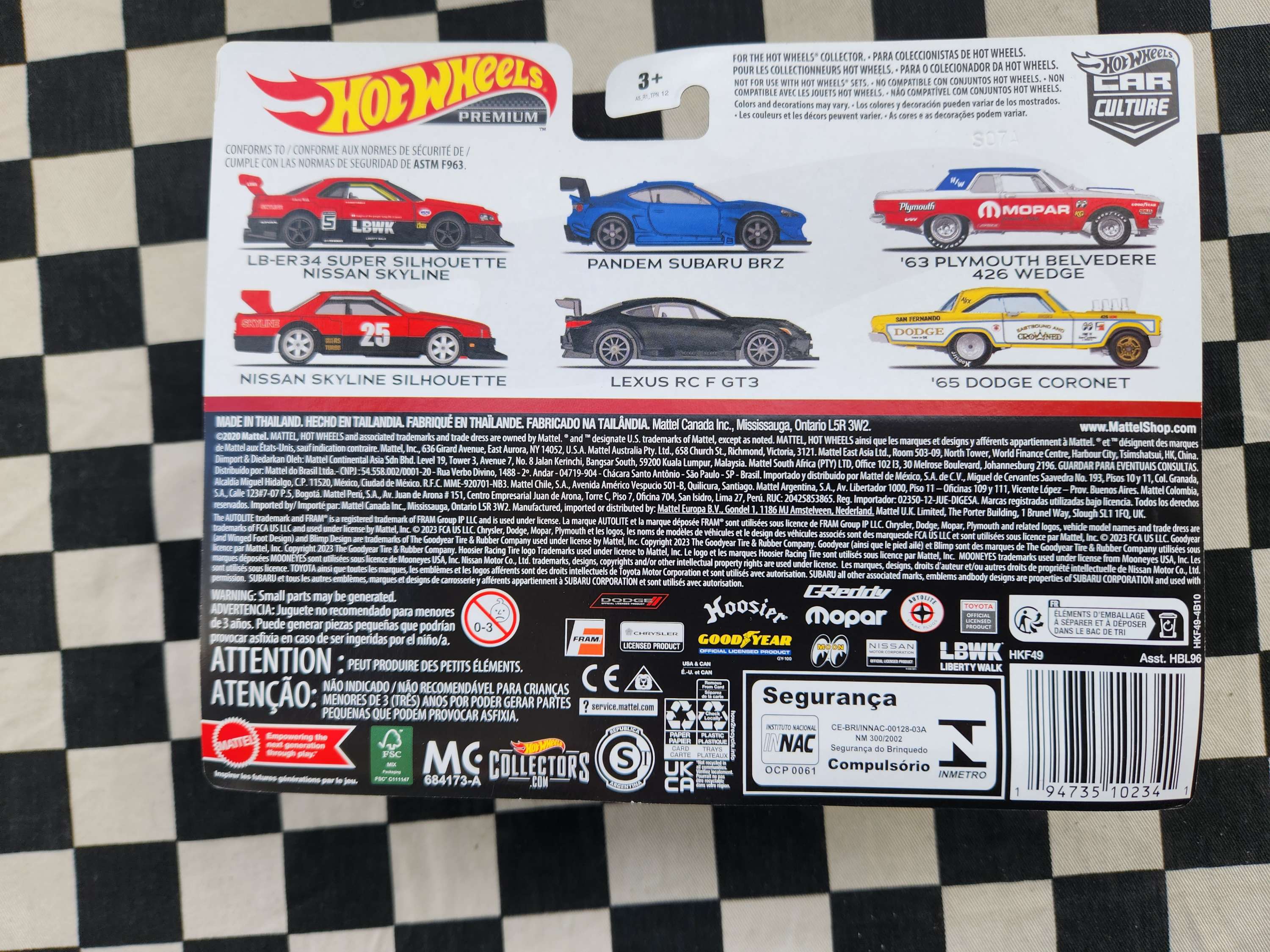 Hot Wheels Premium Twin Pack Nissan Skyline Silhouette LBWK R34 Super Silhouette
