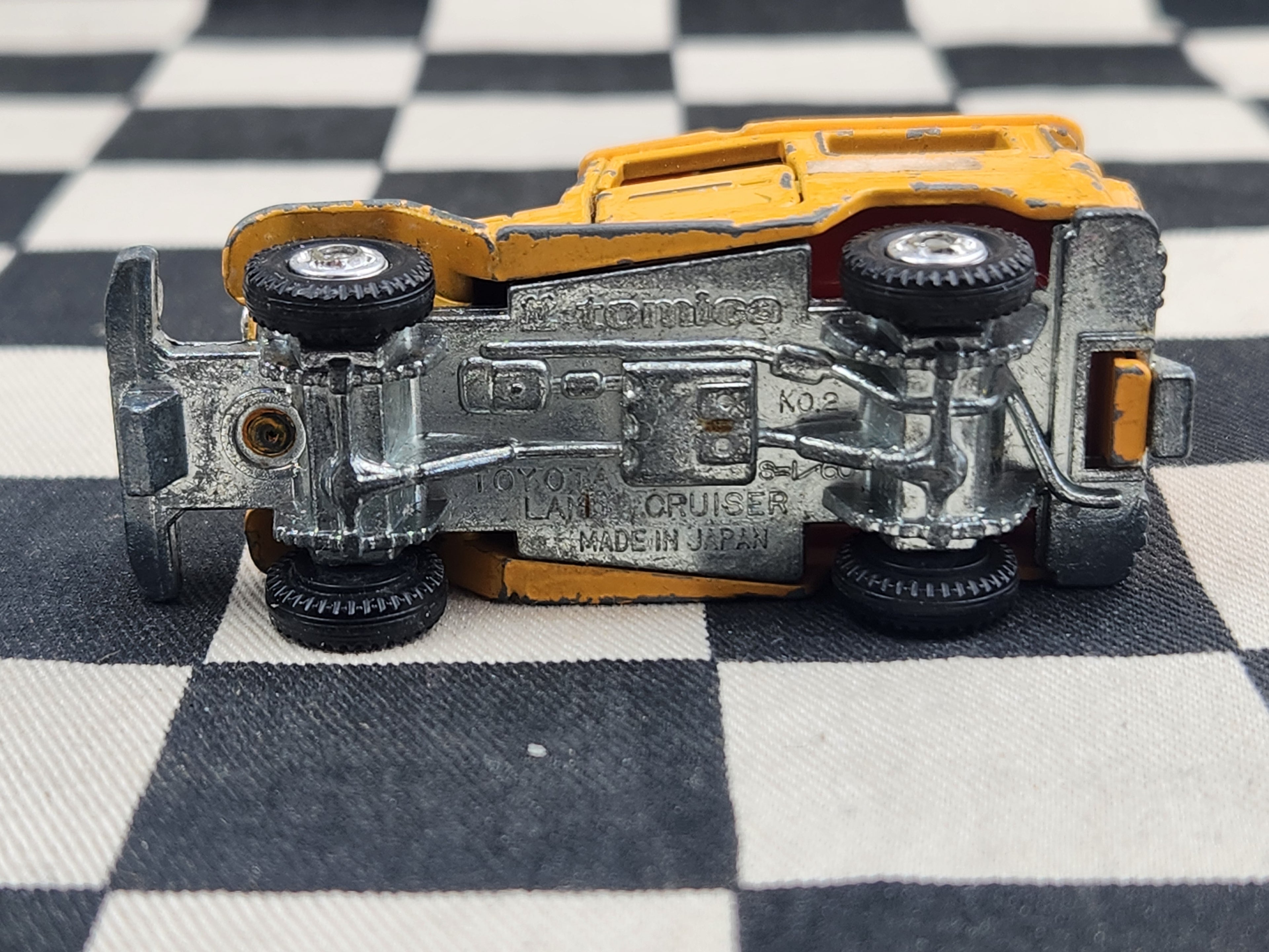 Vintage Loose Tomica Land Cruiser FJ Roadworks Vehicle VHTF