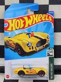 Hot Wheels 2022 Retro Racers Shelby Cobra 427 S/C Yellow