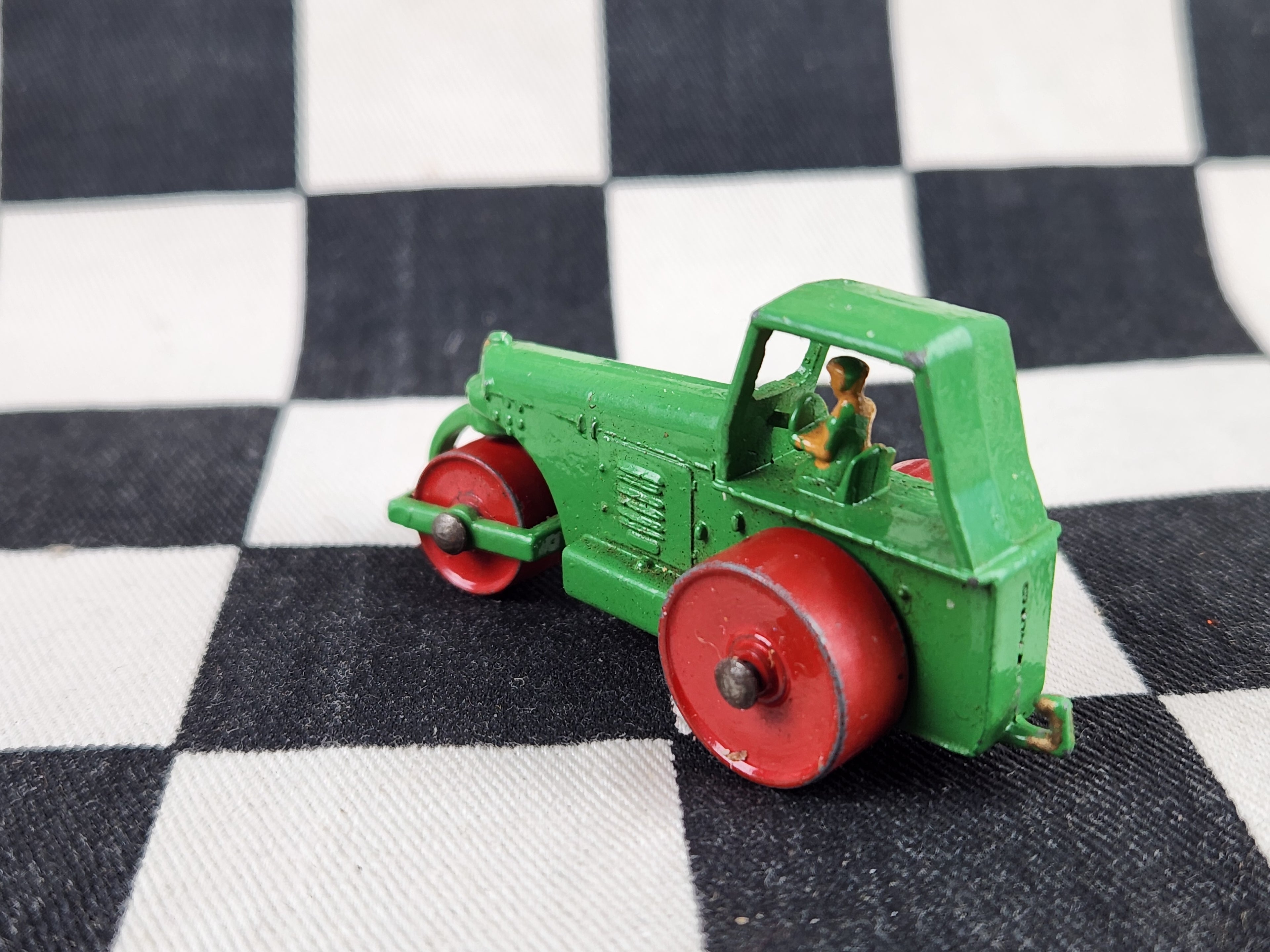 Vintage Loose Matchbox Lesney Moko No1 Aveling Barford Diesel Road Roller