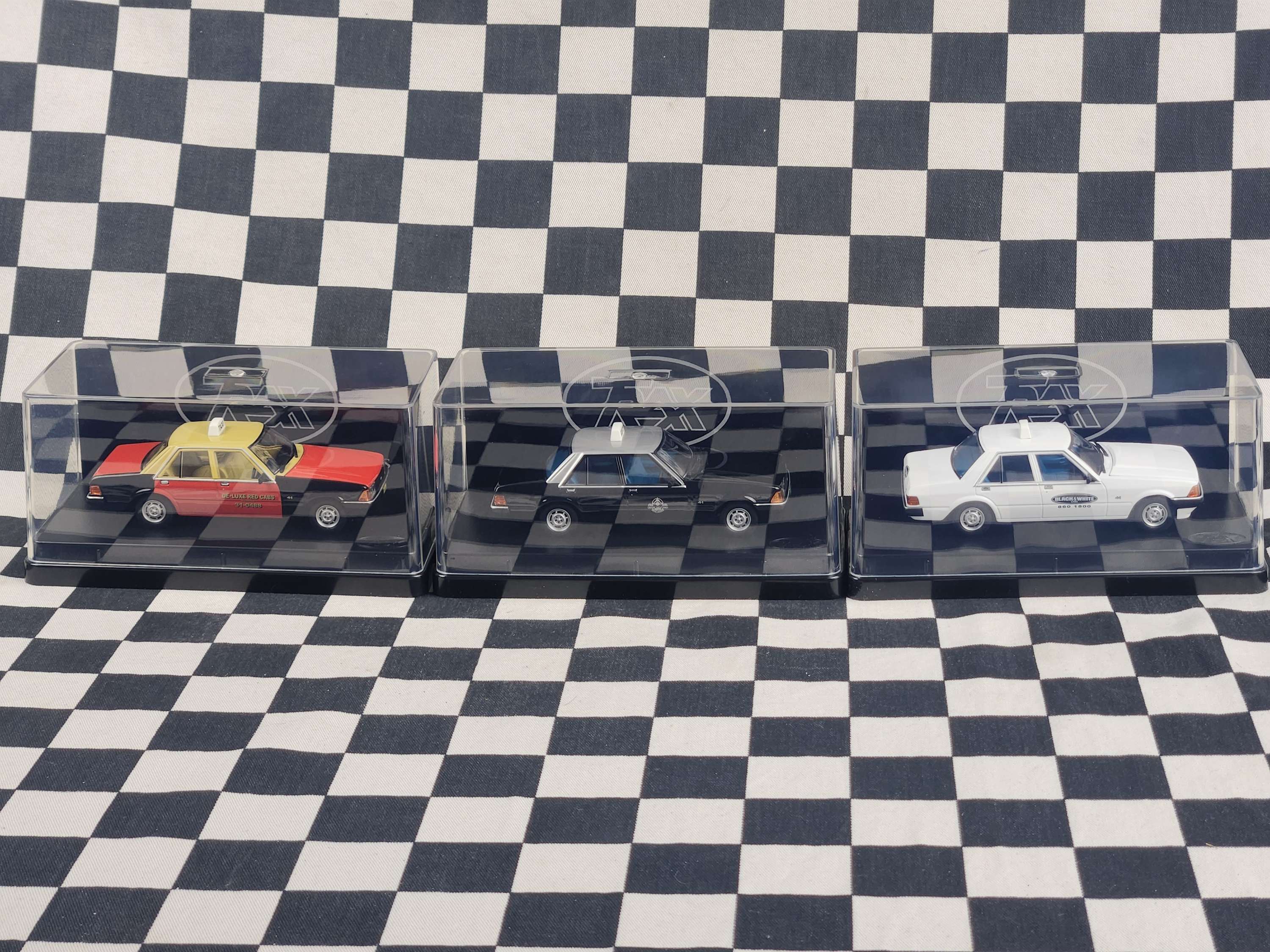 Trax 1/43 Ford XD Falcon Taxi Your Choice of 3