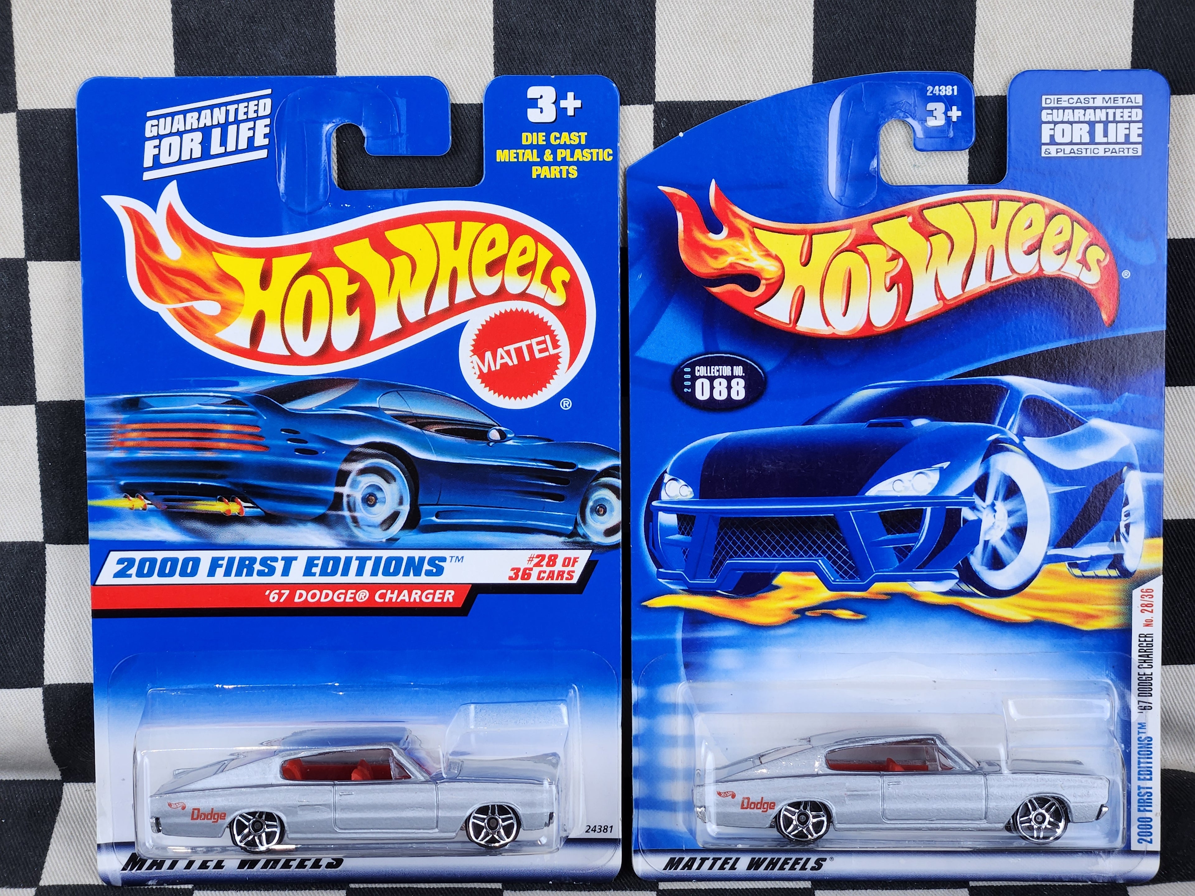 Hot Wheels 2000 First Edition 1967 Dodge Charger Your Choice of