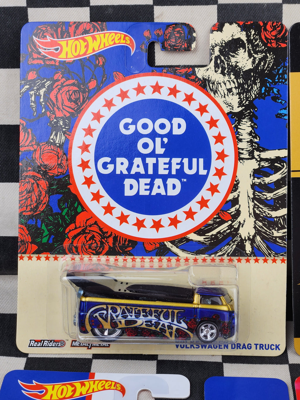 Hot Wheels 2014 Premium Grateful Dead FULL SET of 6 incl Rare VW T1 Panel Bus