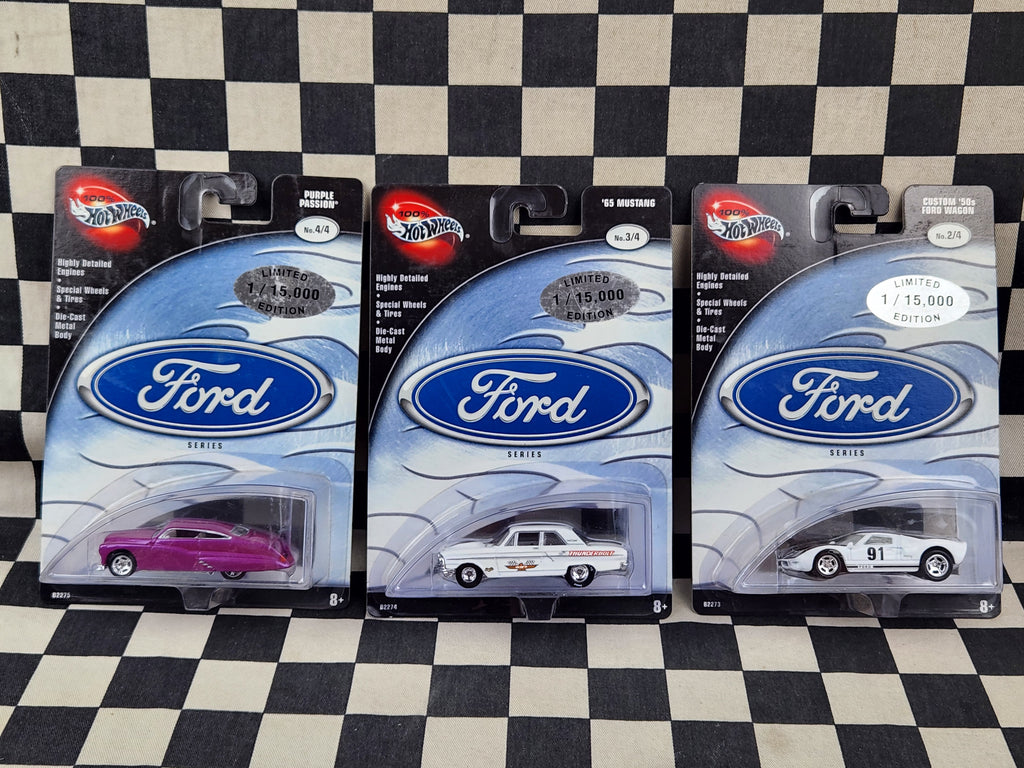 Hot Wheels 100% Ford Series Your Choice of