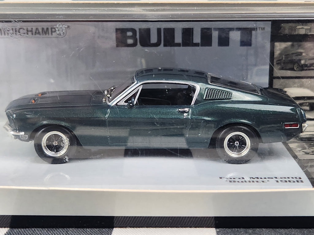 Minichamps 1:43 BULLITT 1968 Ford Mustang Limited Edition 3333 pcs