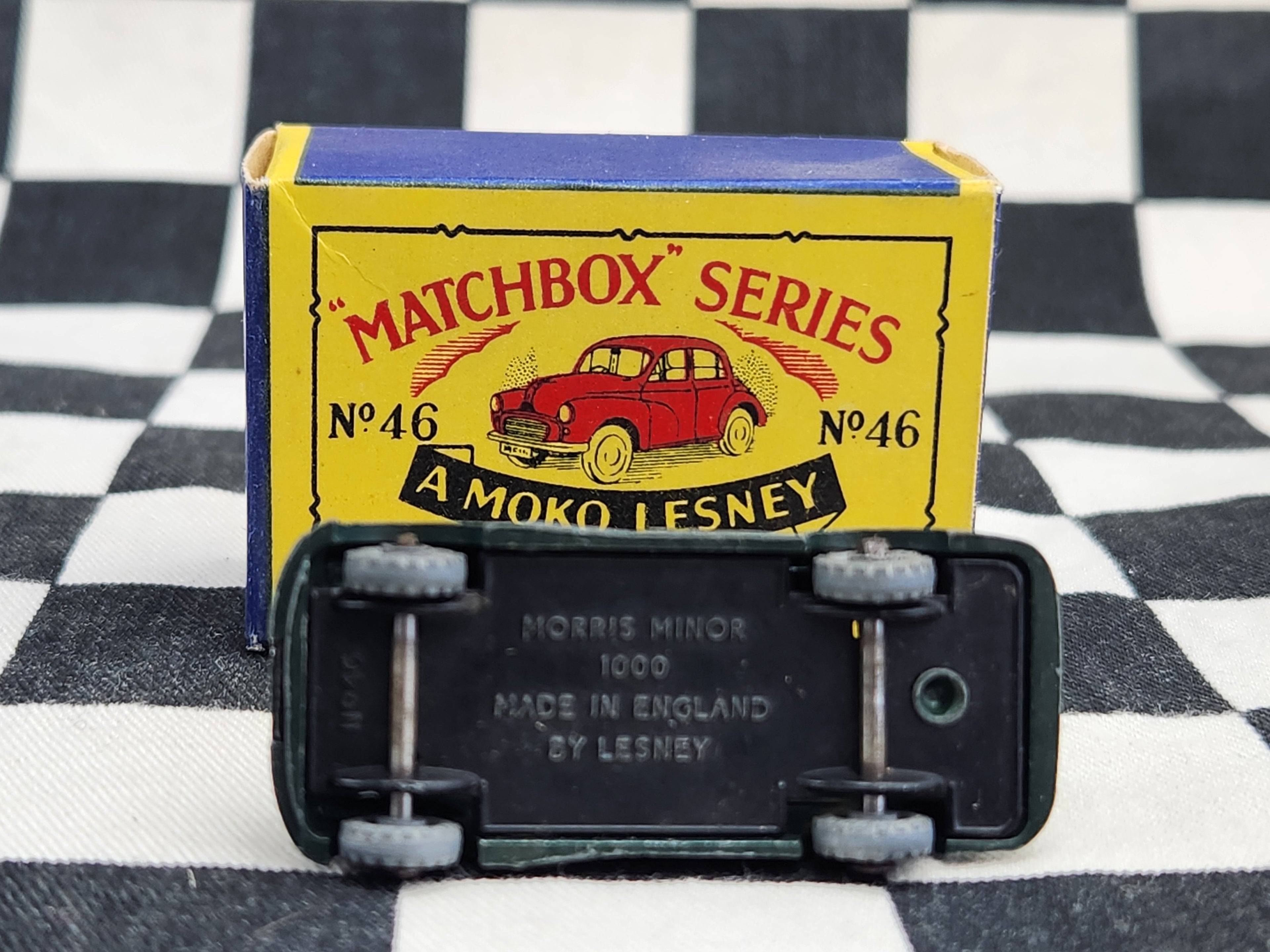 Matchbox Lesney Moko No46 Morris Minor in Original Box