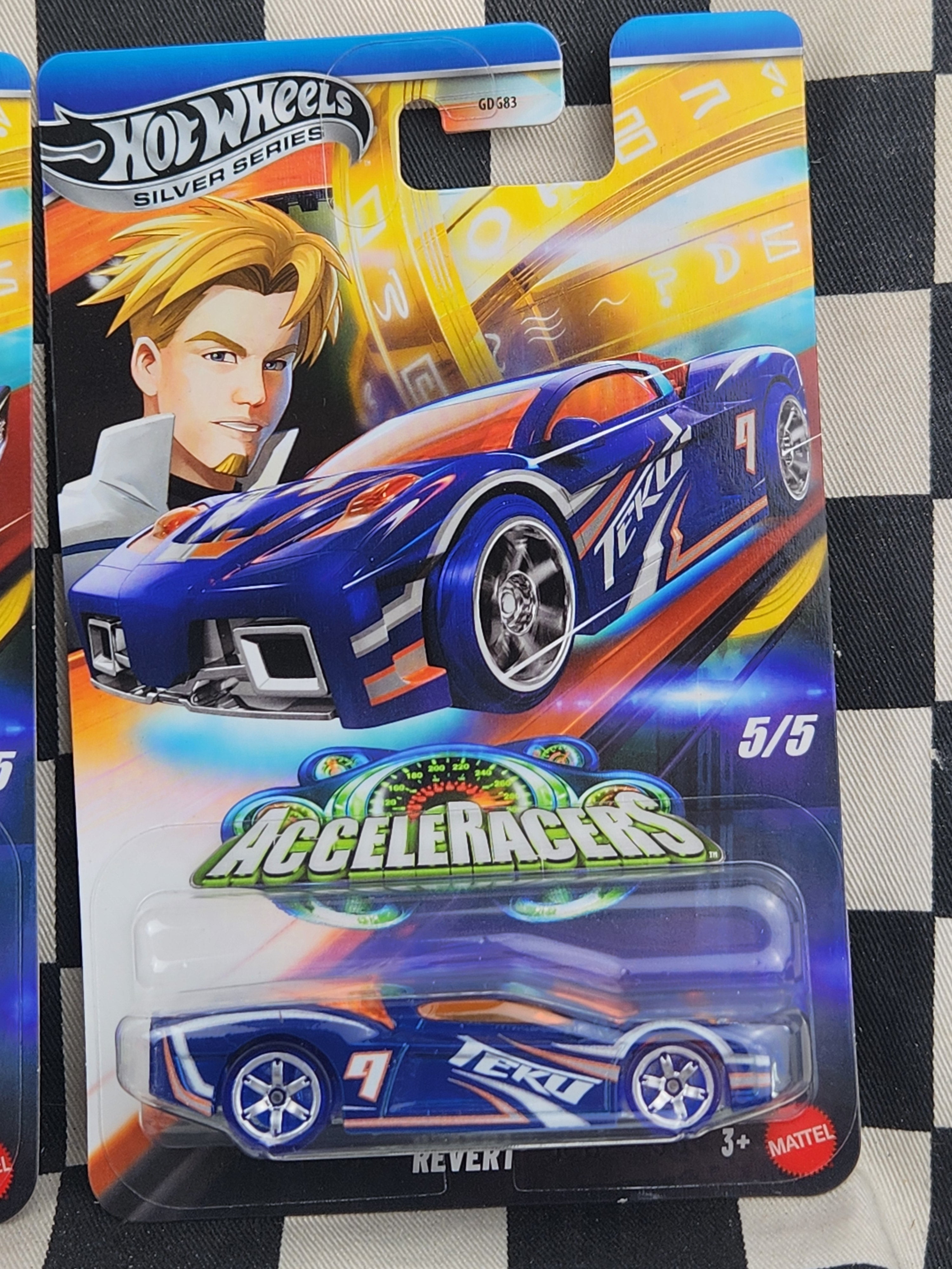 Hot Wheels Silver Series Acceleracers Full Set 5 Cars