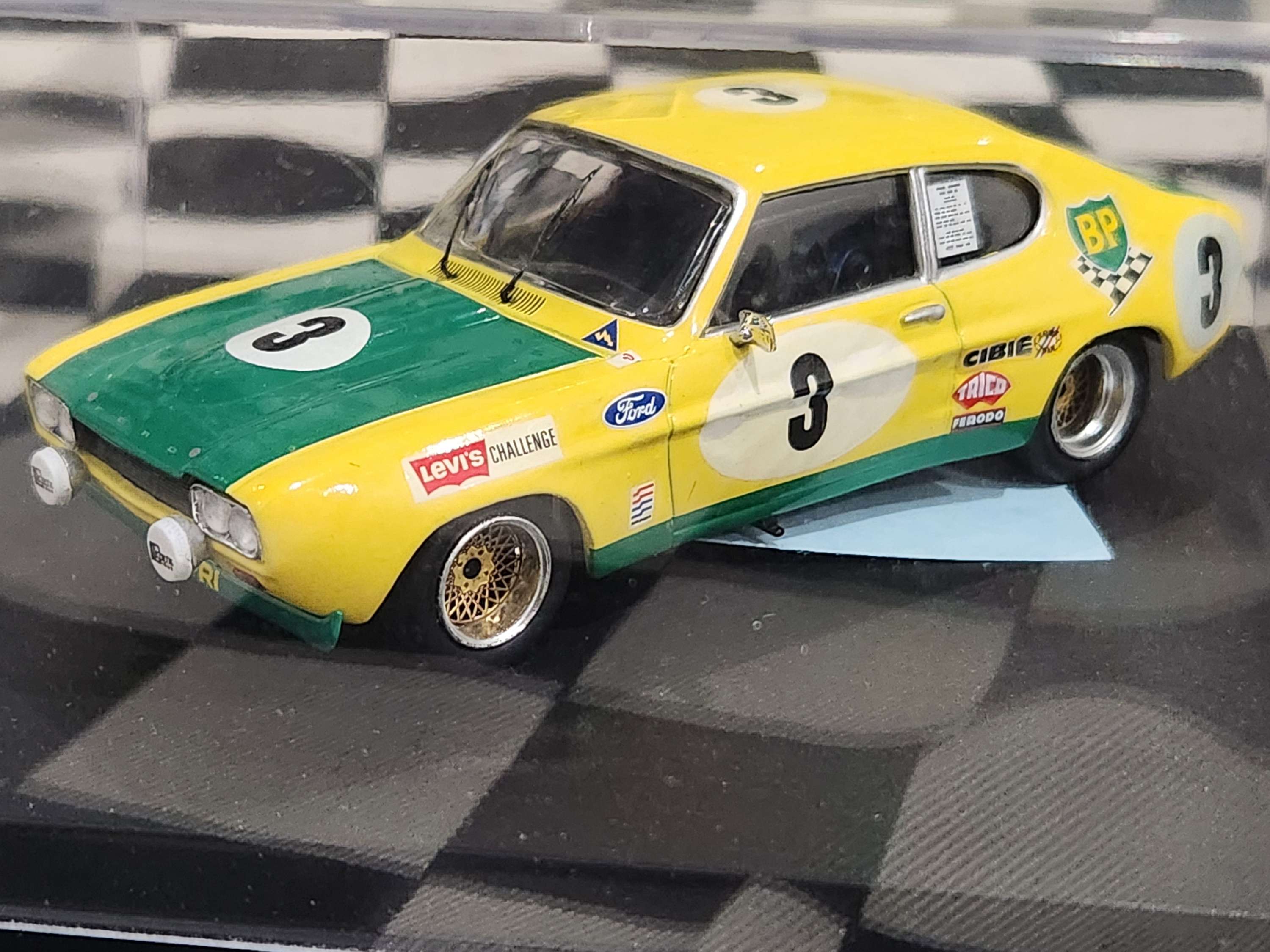 Trofeu 1/43 Ford Capri 2600 RS 2nd 24hr Spa 1972 G.Birrell / C.Bourgoignie