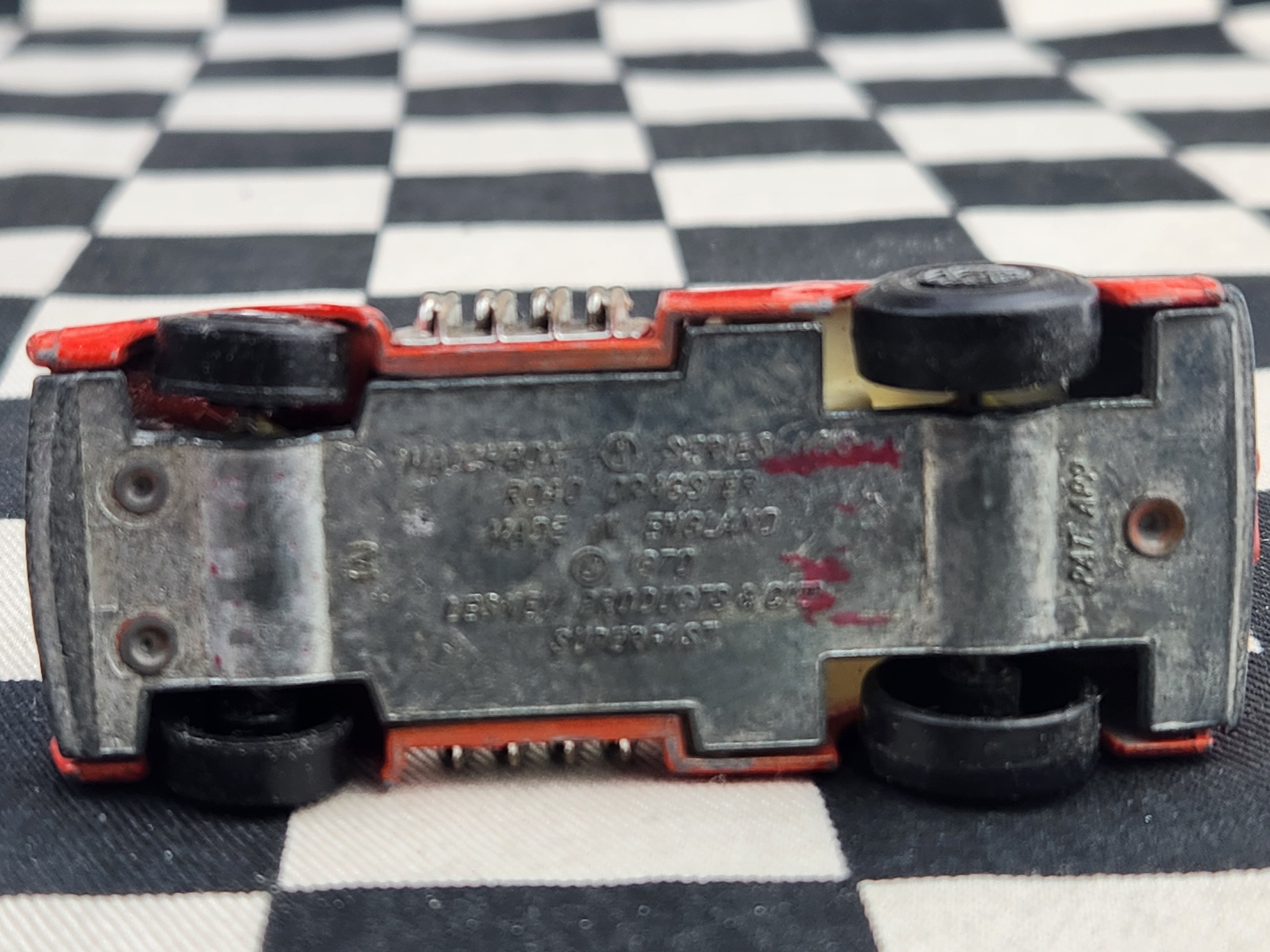 Vintage Loose Matchbox Road Dragster SCORPION DECAL VARIATION