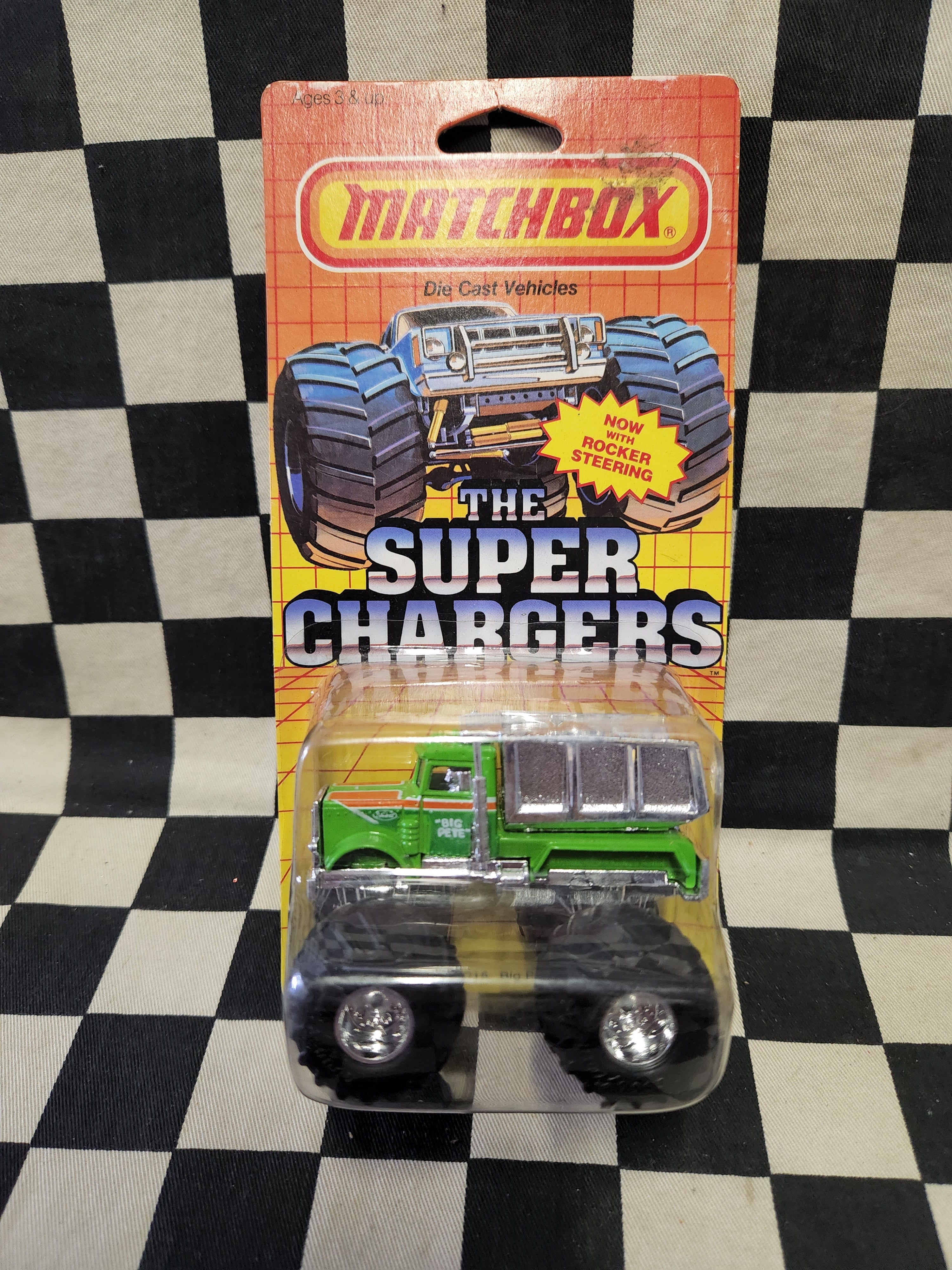 Matchbox Super Chargers 1987 Big Pete Peterbilt Monster Truck