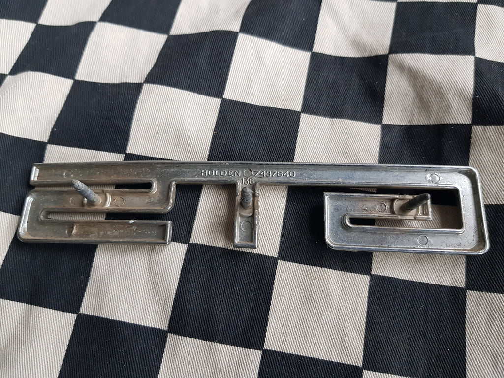 Original Holden HK HT HG GTS Badge Choice of