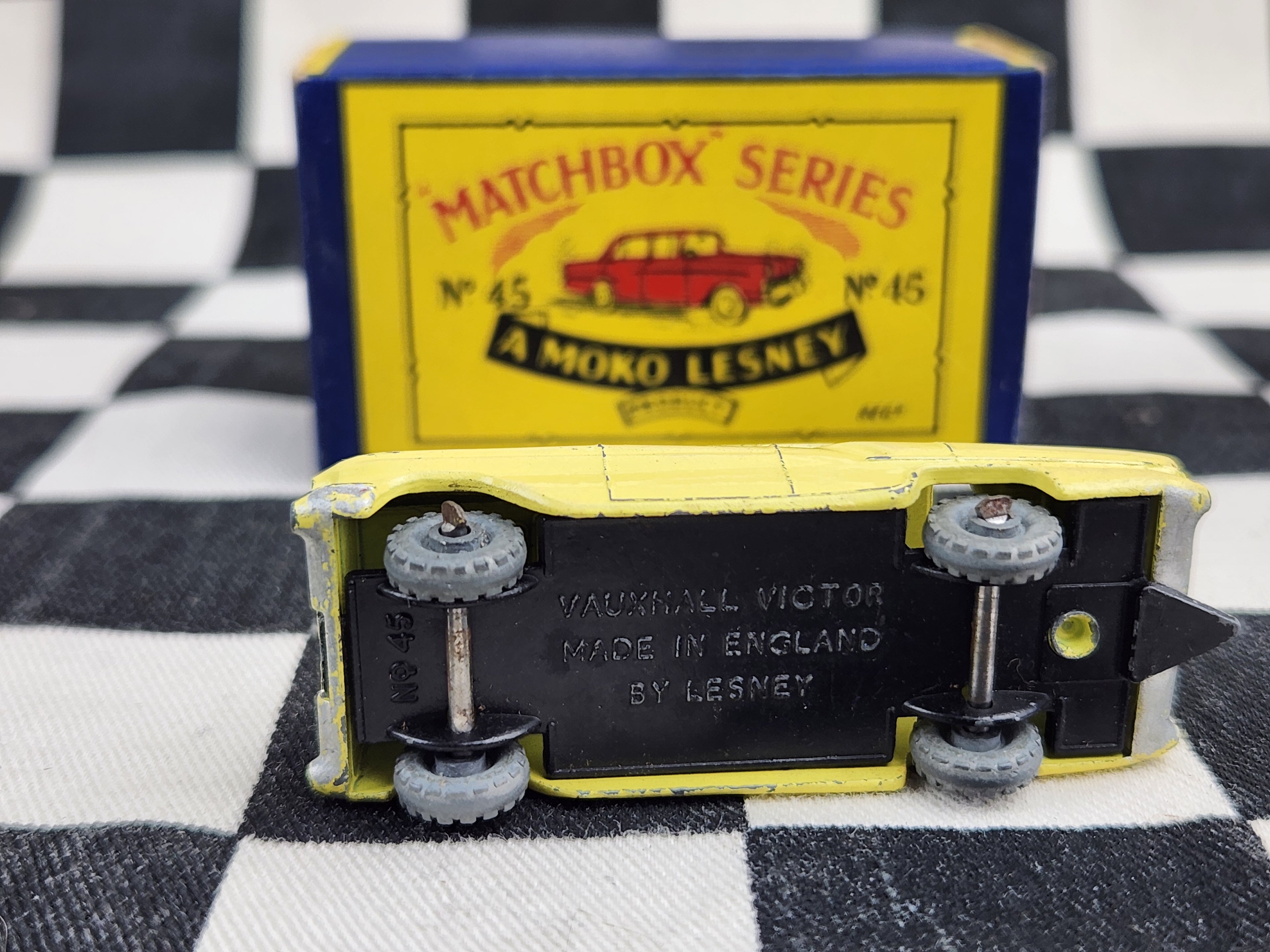 Matchbox Lesney Moko No45 Vauxhall Victor in Original Box