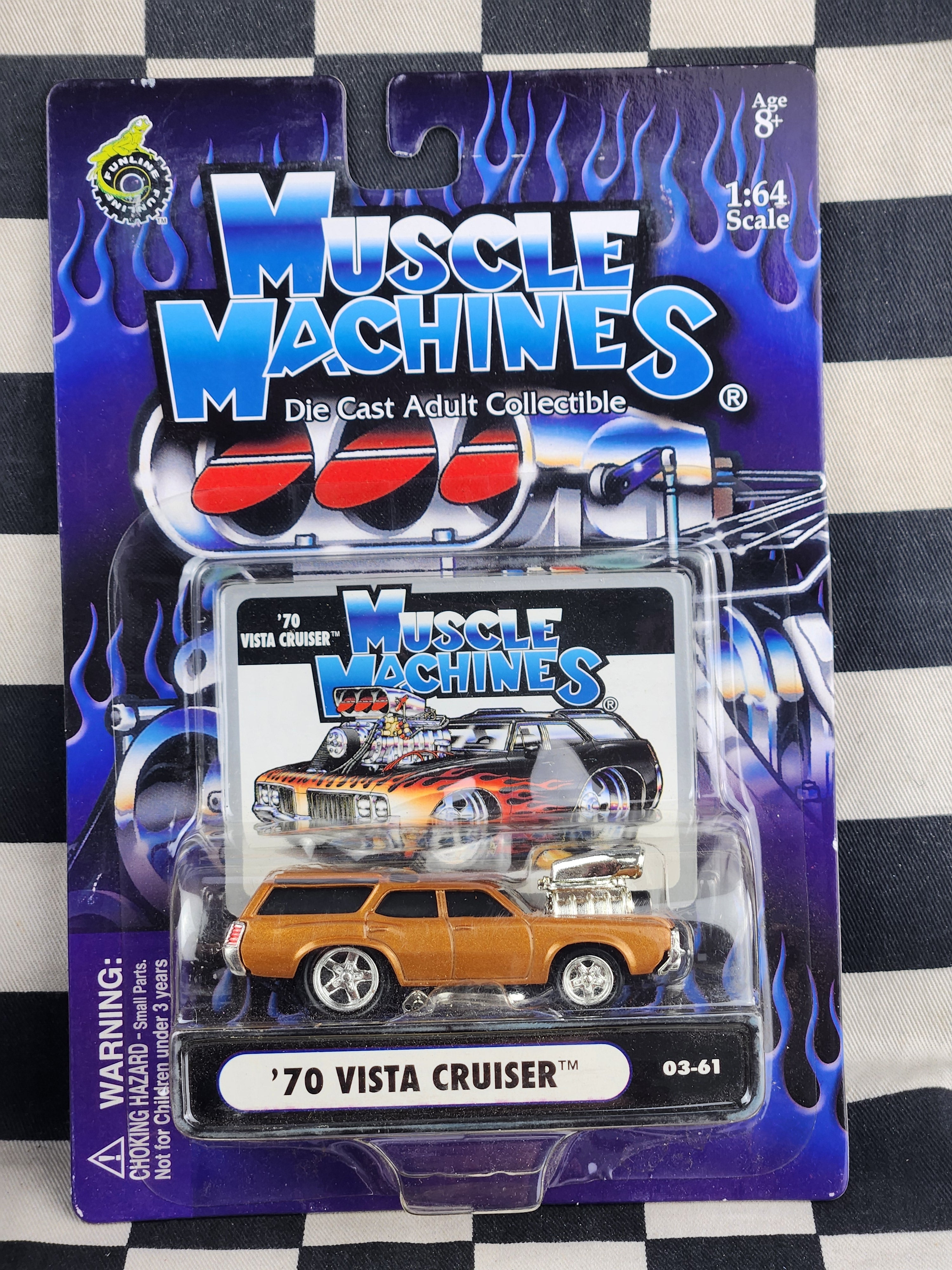 Muscle Machines 70 Olds Vista Cruiser Wagon Gold