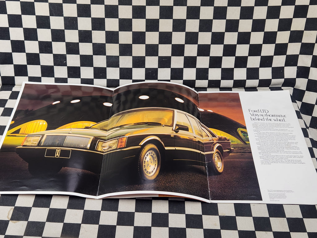 Ford FC LTD & LTD Cartier Sales Brochure