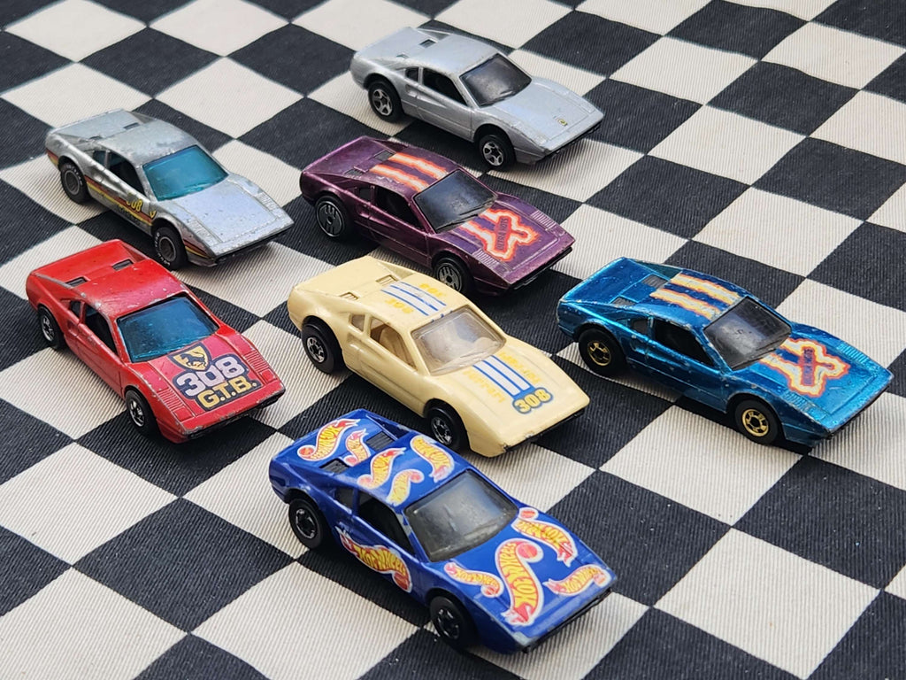Vintage Loose Hot Wheels Ferrari 308 /Racebait 308/ Quick Trik Your Choice of