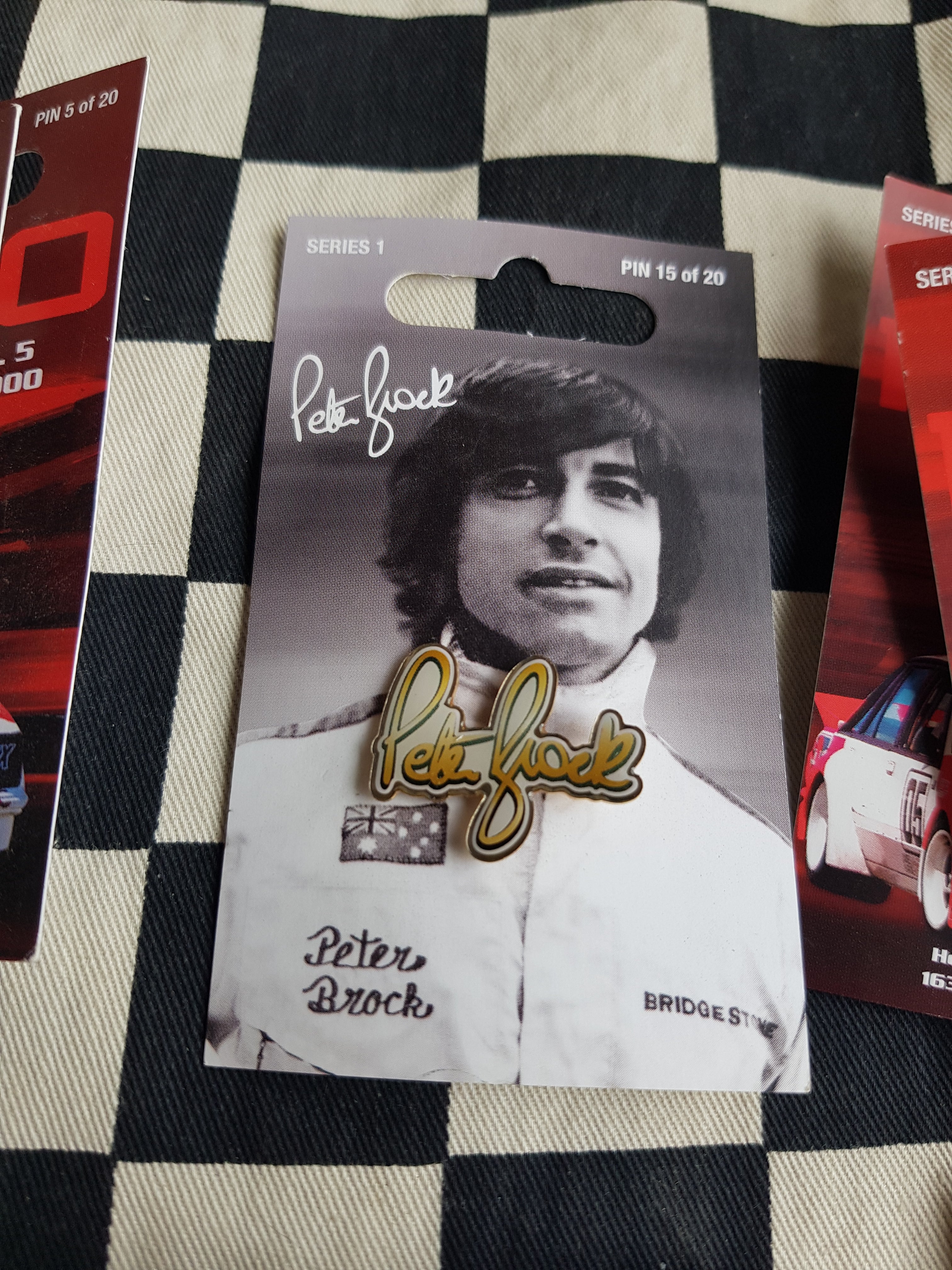Brock Hat Pin  Choice of 6 Designs HDT Commodore Torana