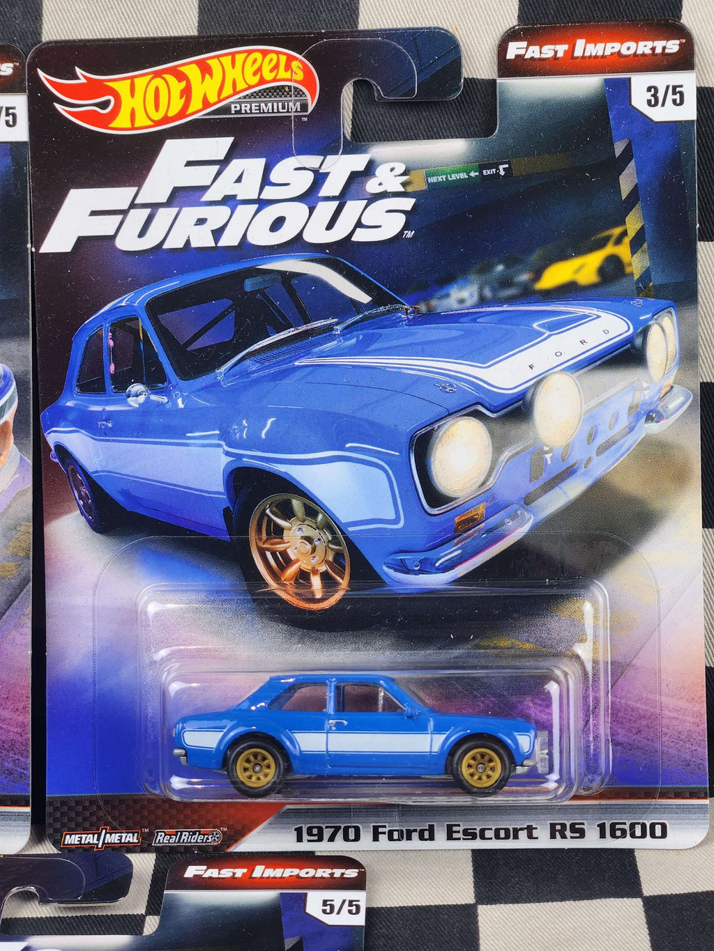 Hot Wheels Fast & Furious Fast Imports Set 5 Cars Nissan Skyline Silvia Escort