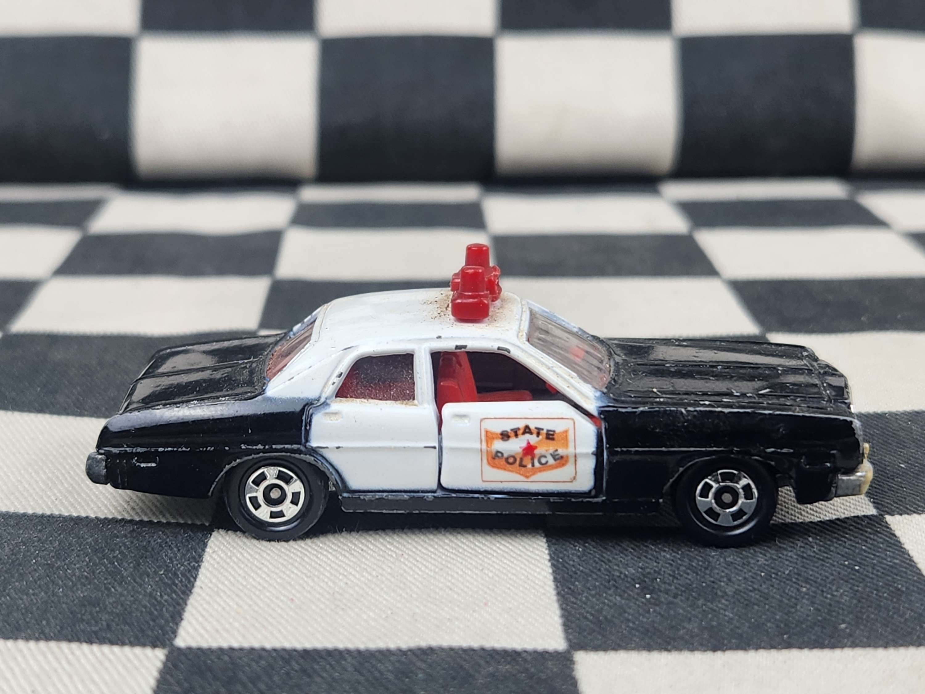 Vintage Loose Tomica Dorge Coronet Custom Police Car