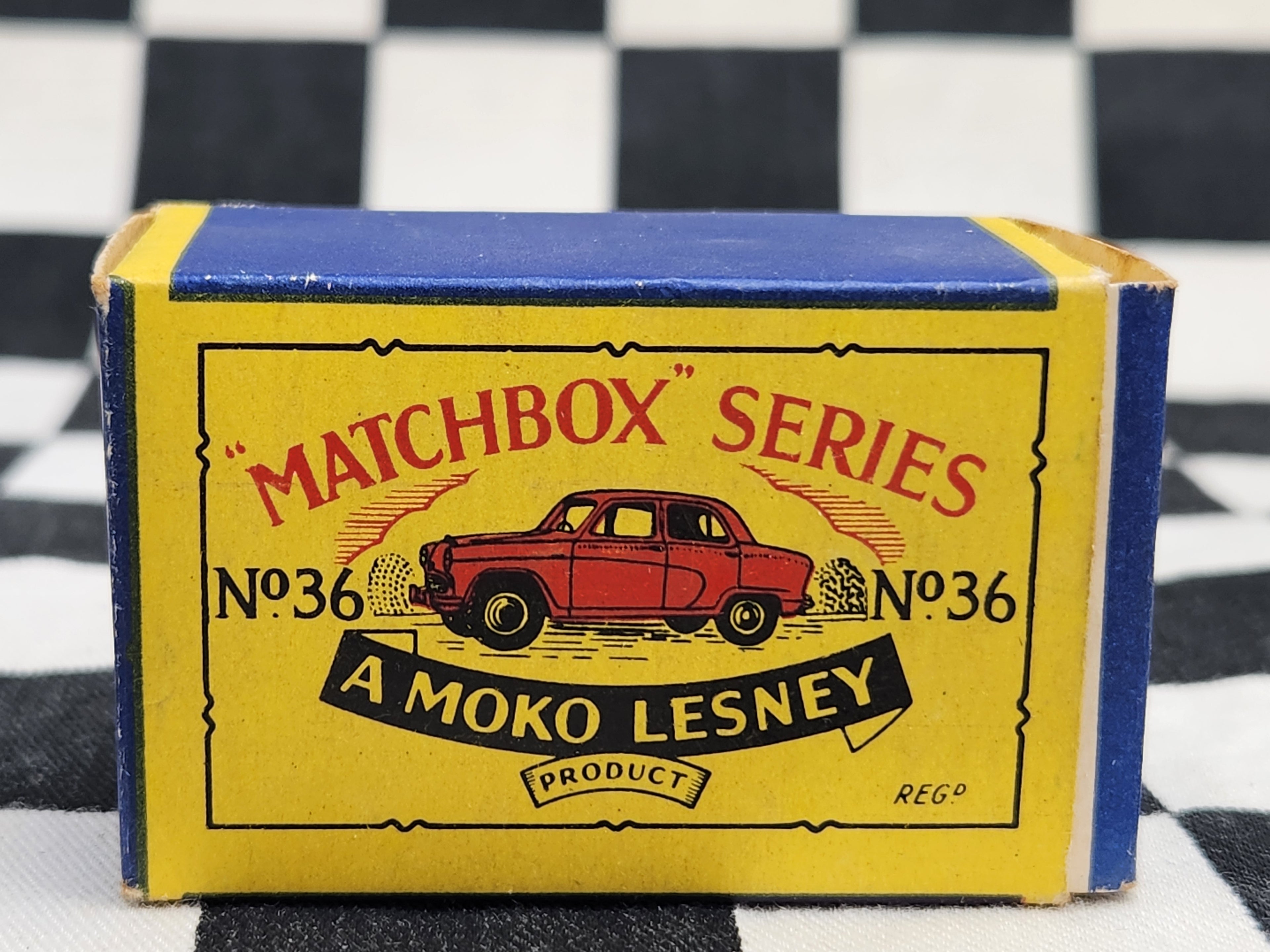 Matchbox Lesney Moko No36 Austin A50 Cambridge in Original Box