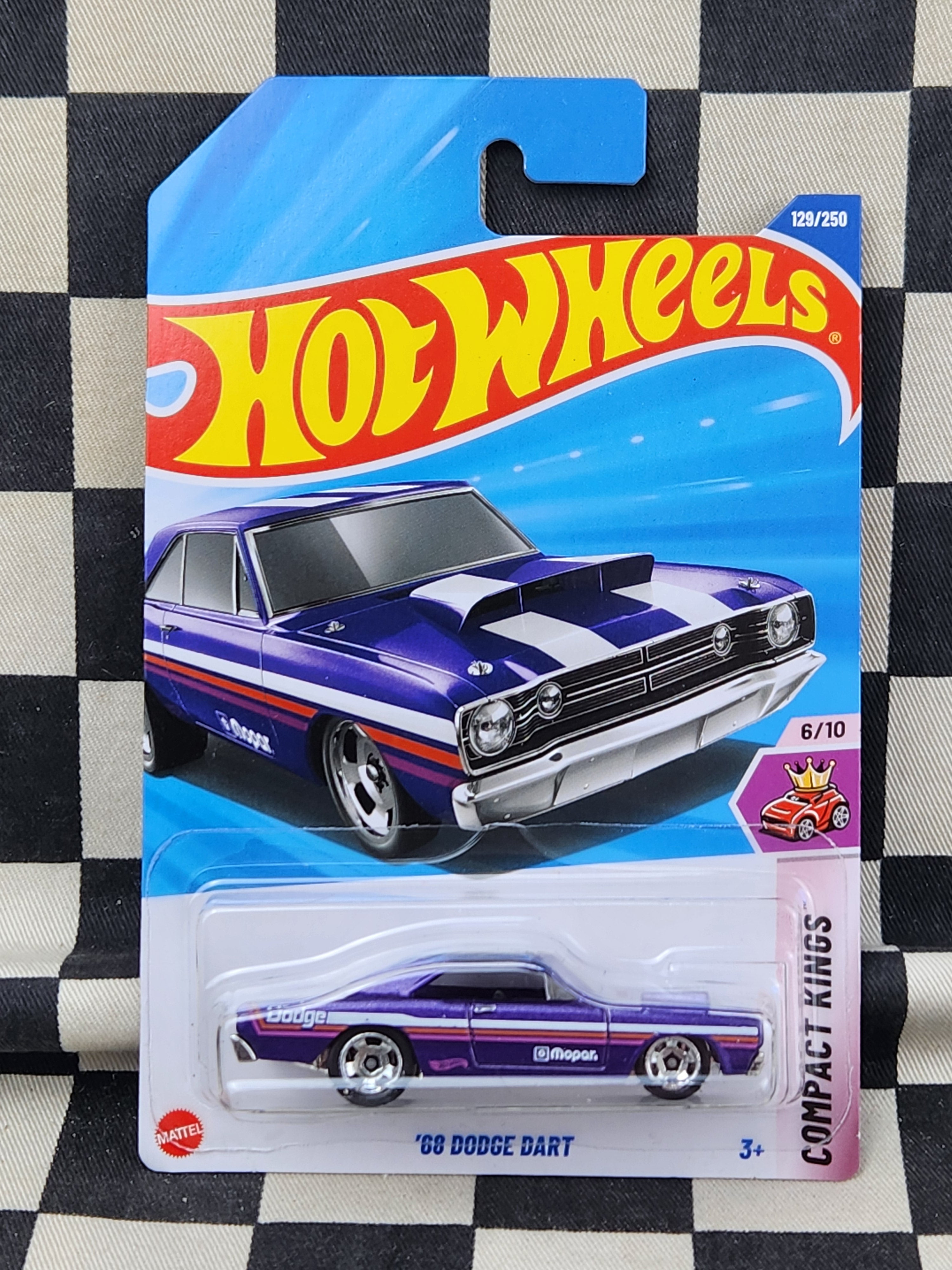 Hot Wheels 2025 Compact Kings 68 Dodge Dart Purple