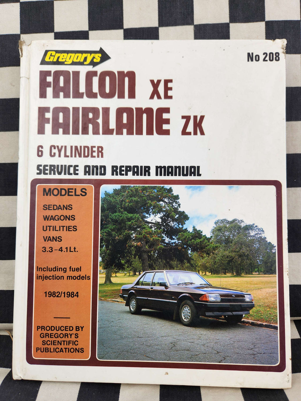 Gregorys XE Falcon ZK Fairlane 6cyl Workshop Manual