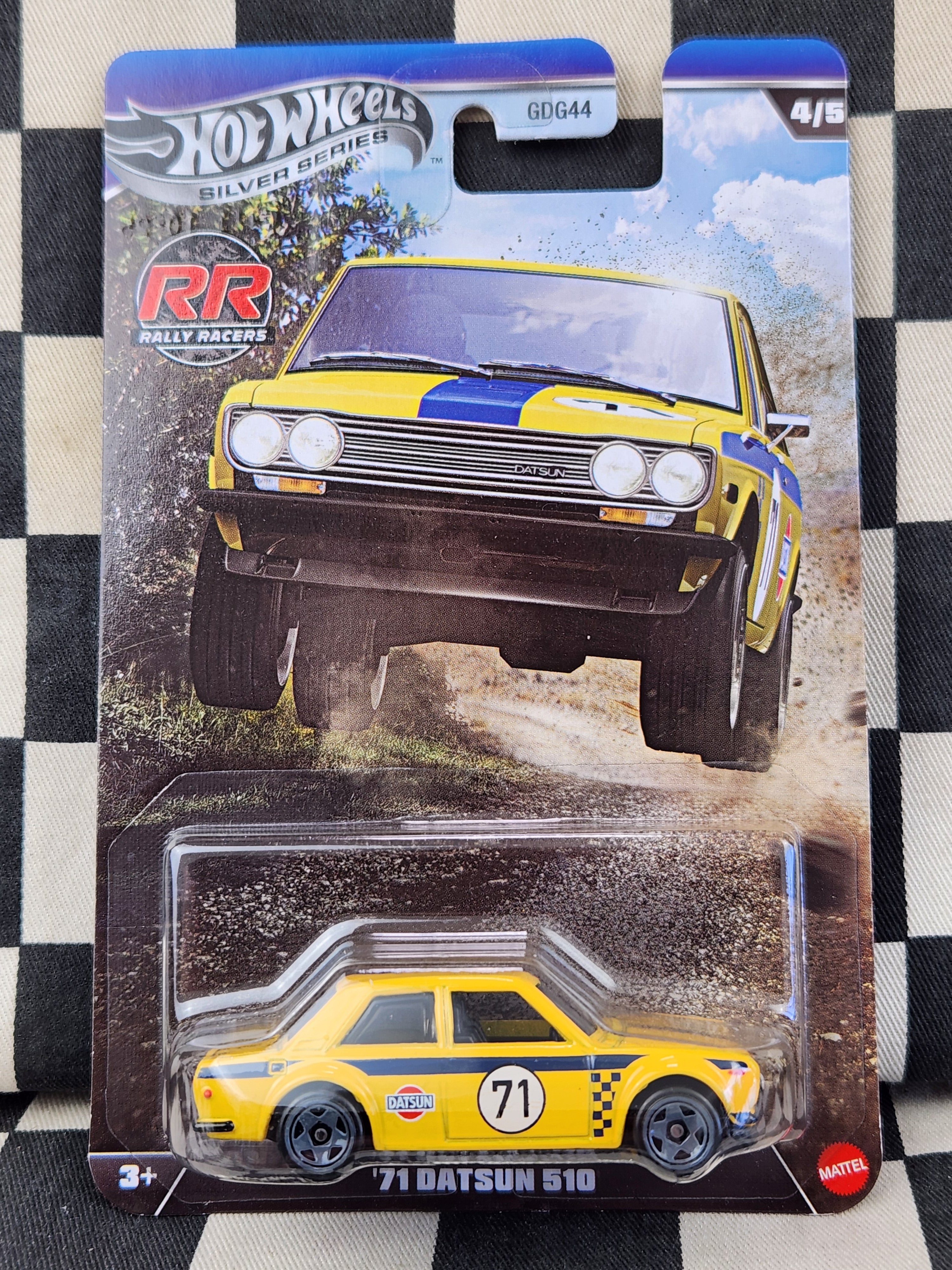 Hot Wheels Silver Series Rally Racers Datsun 510