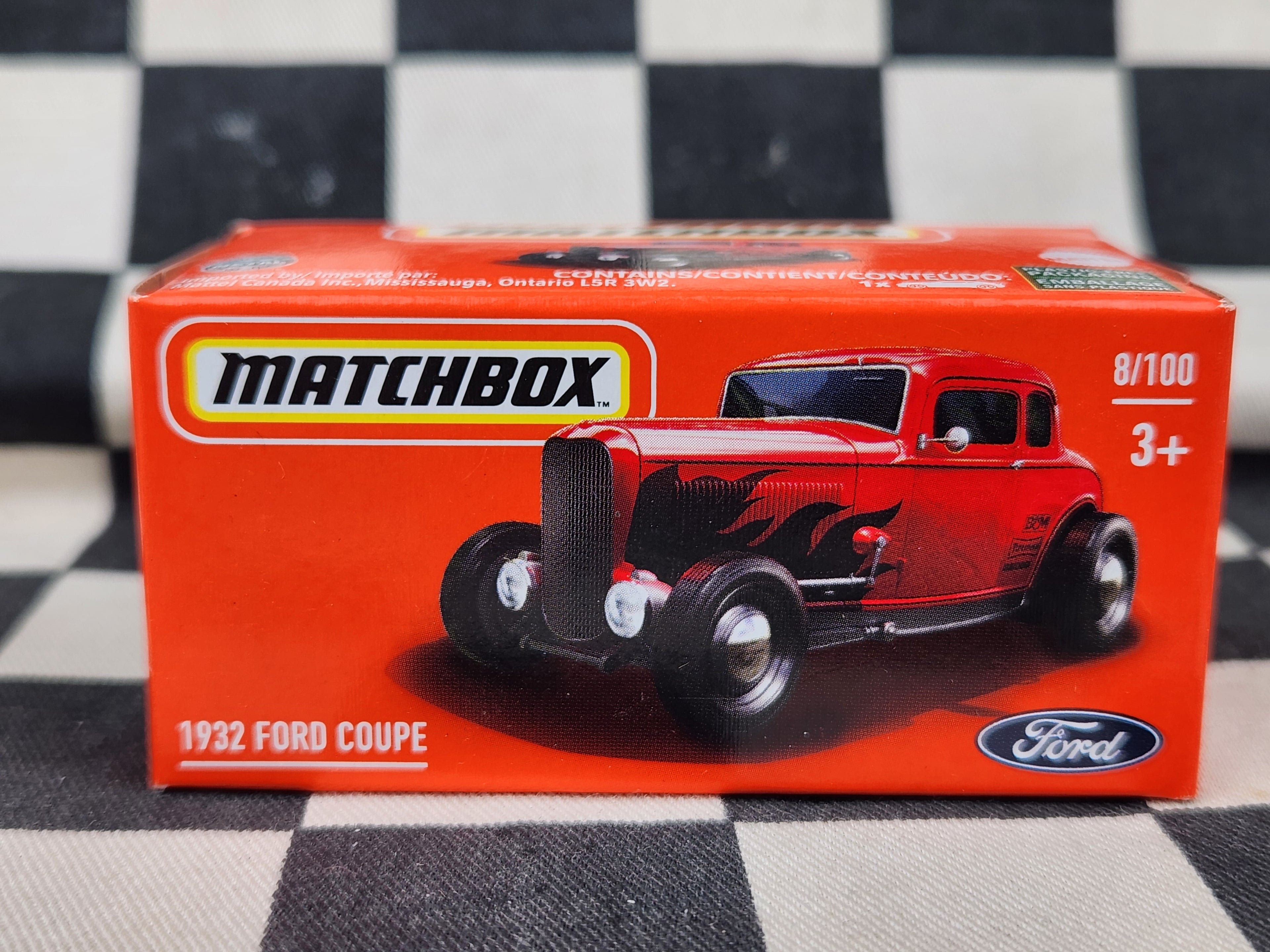 Matchbox Power Grab 1932 Ford Coupe Hot Rod
