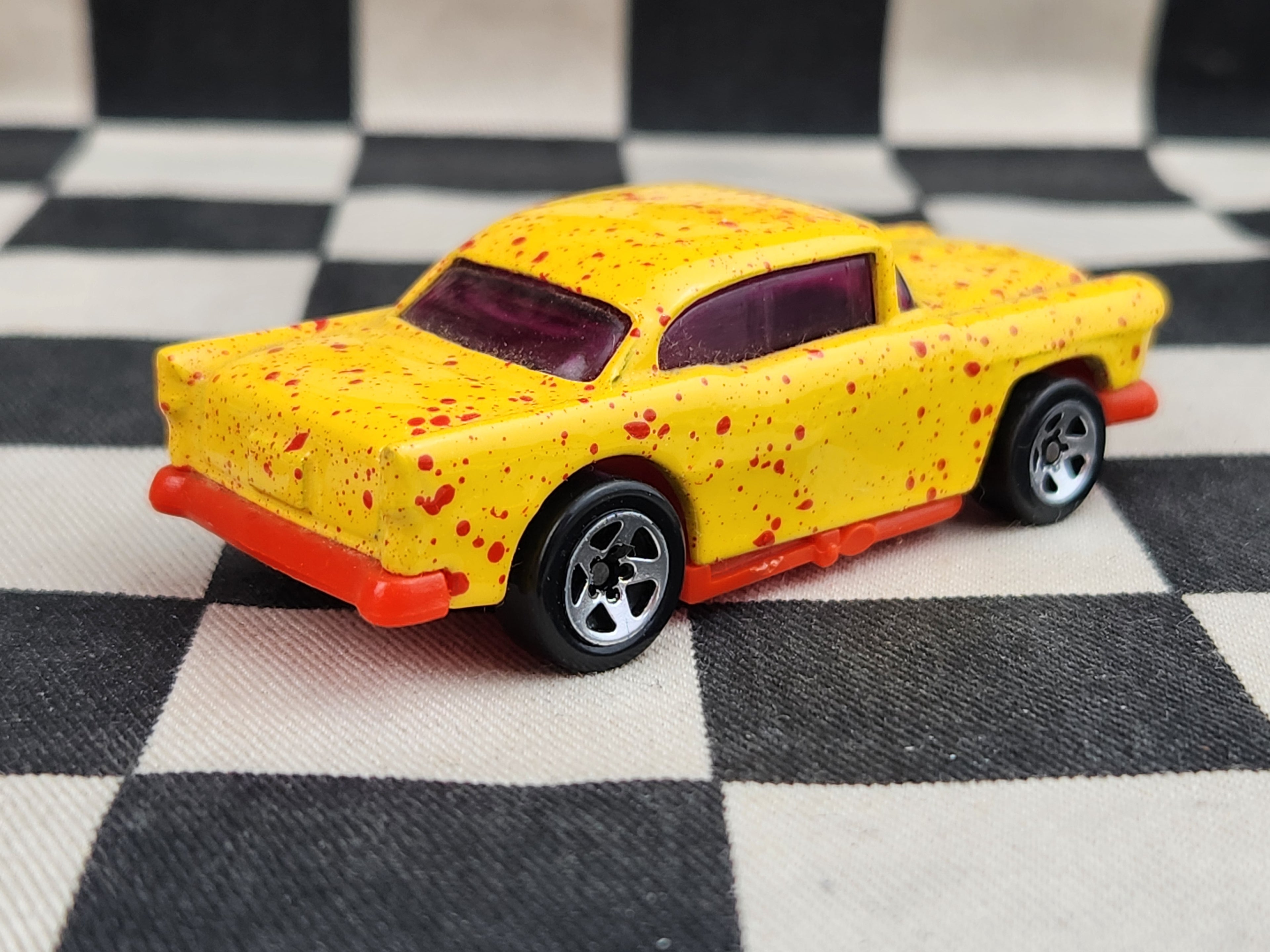 Vintage Loose Hot Wheels Splatter Paint 55 Chevy
