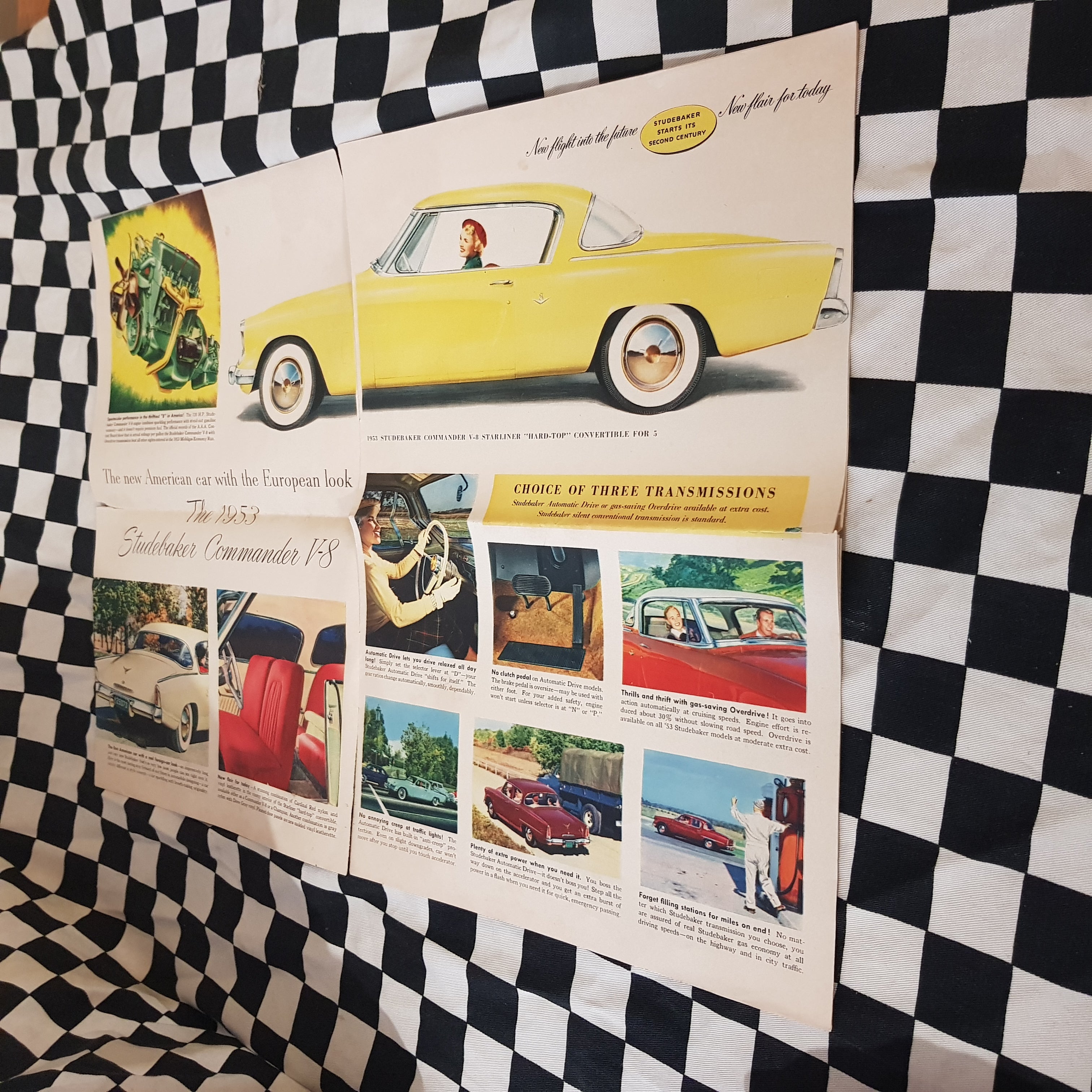 Original Full Colour 1953 Studebaker Sales Brochure