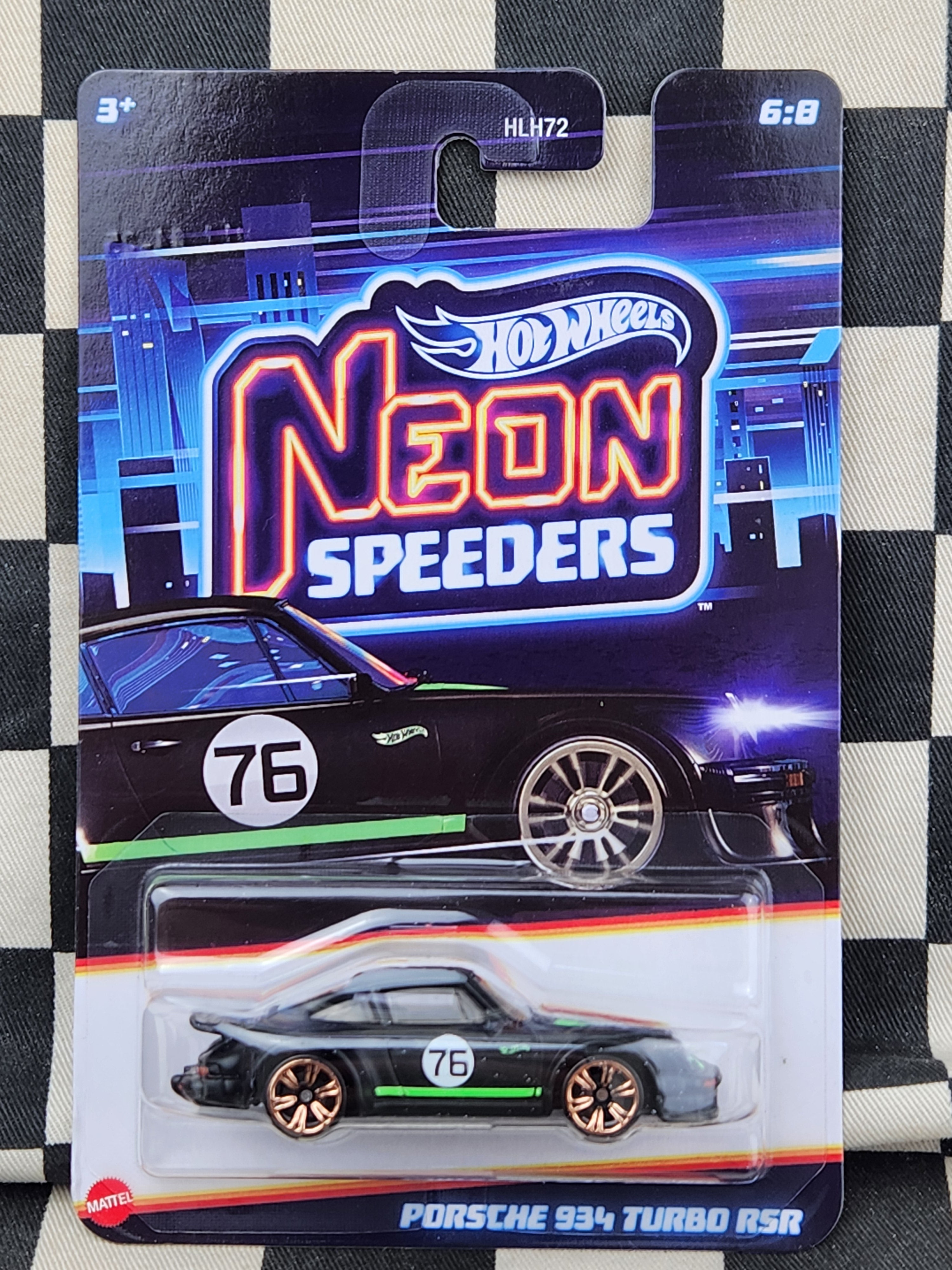 Hot Wheels Neon Speeders Porsche 934 Turbo RSR