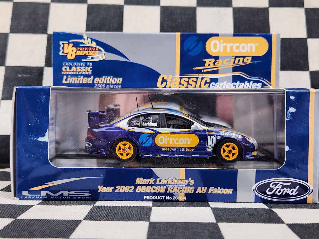 Classic Carlectables 1:43 V8 Supercar Mark Larkham 2002 Ford Au Falcon