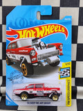 Hot Wheels 2019 Speed Graphics HOLLEY 55 Chevy Bel Air Gasser