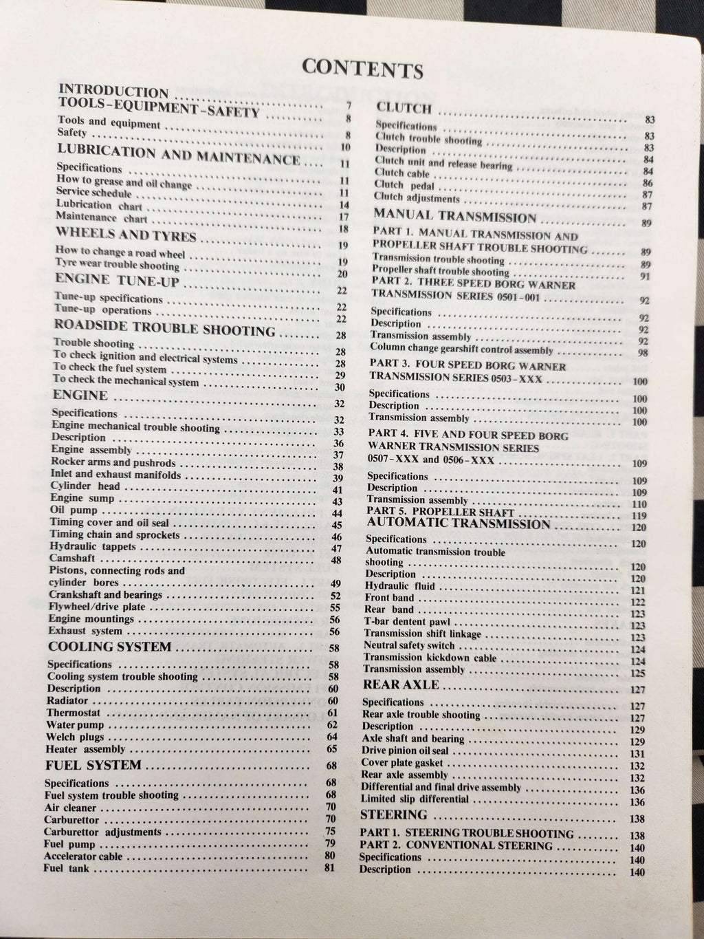 Gregorys XE Falcon ZK Fairlane 6cyl Workshop Manual