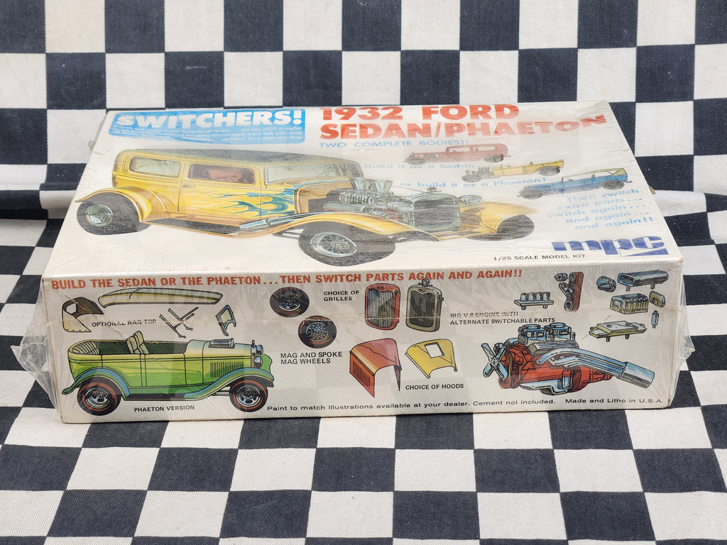 Rare Original SEALED! MPC 1932 Ford Sedan/ Phaeton Switchers Model Kit