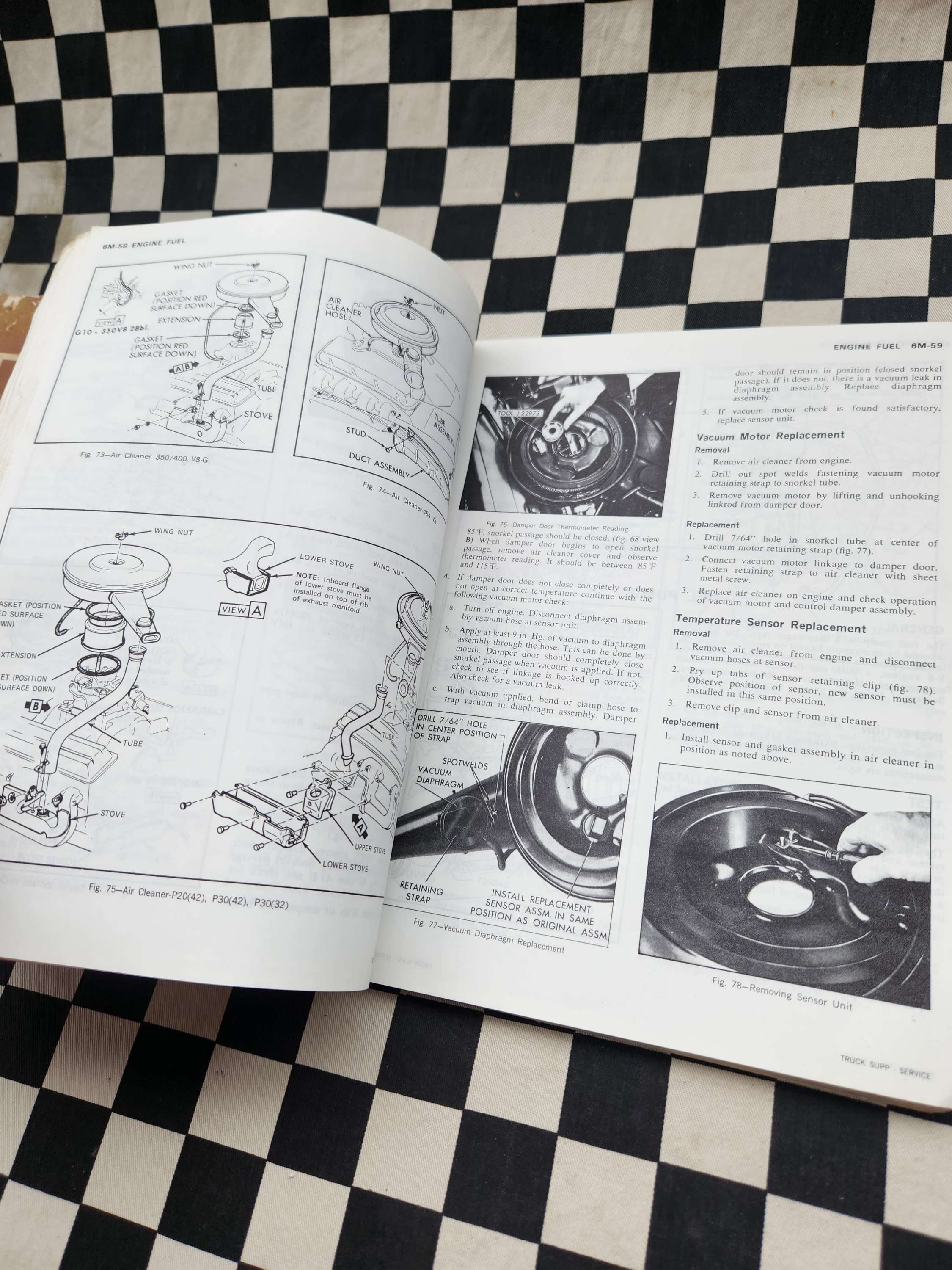 Chevrolet 74-75 C20 / C30 Light Duty Truck Factory Workshop Manual + Supplement