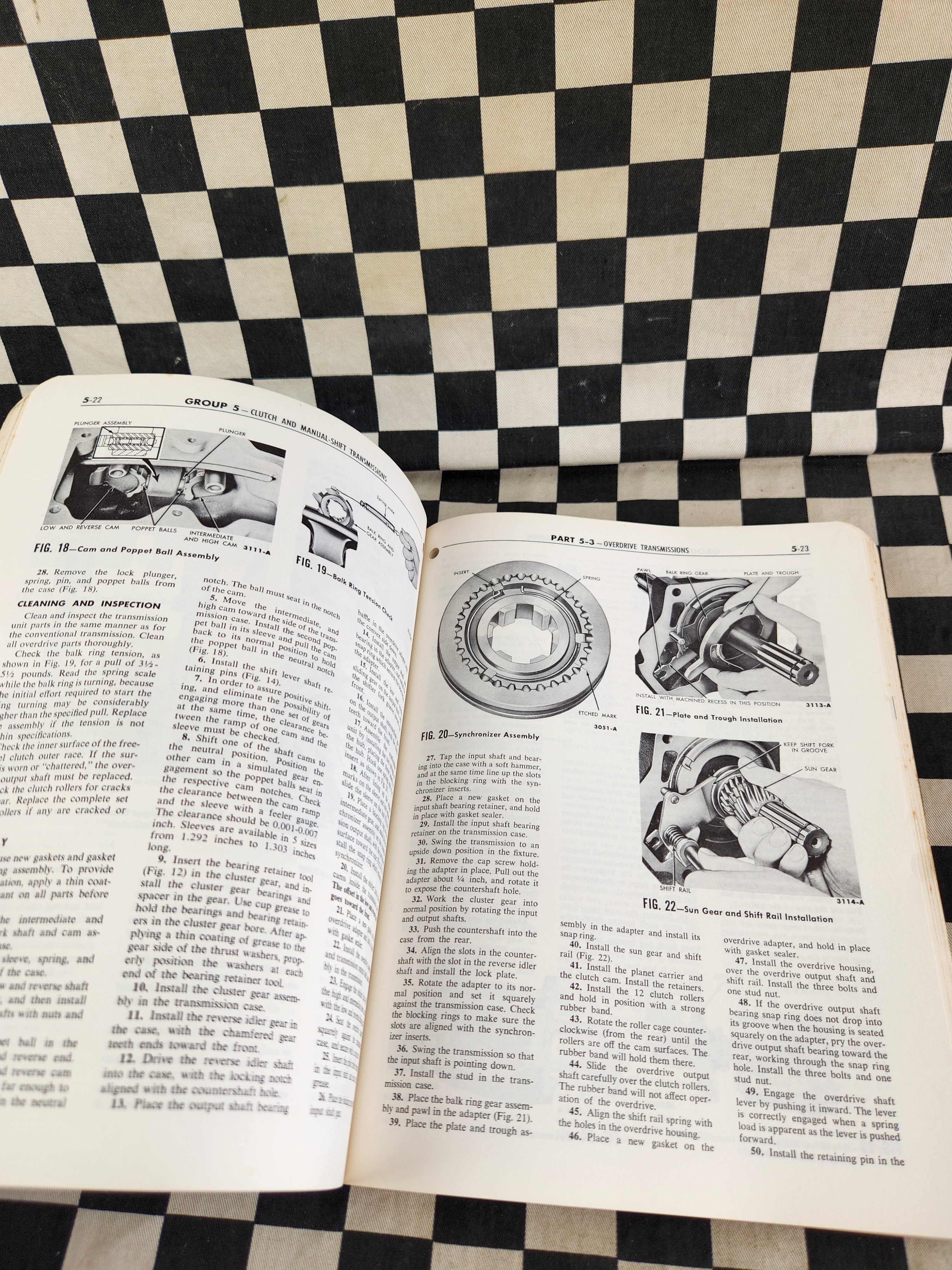 Genuine 1959 Ford Workshop Manual Passenger Car Tank Fairlane Ranchwagon