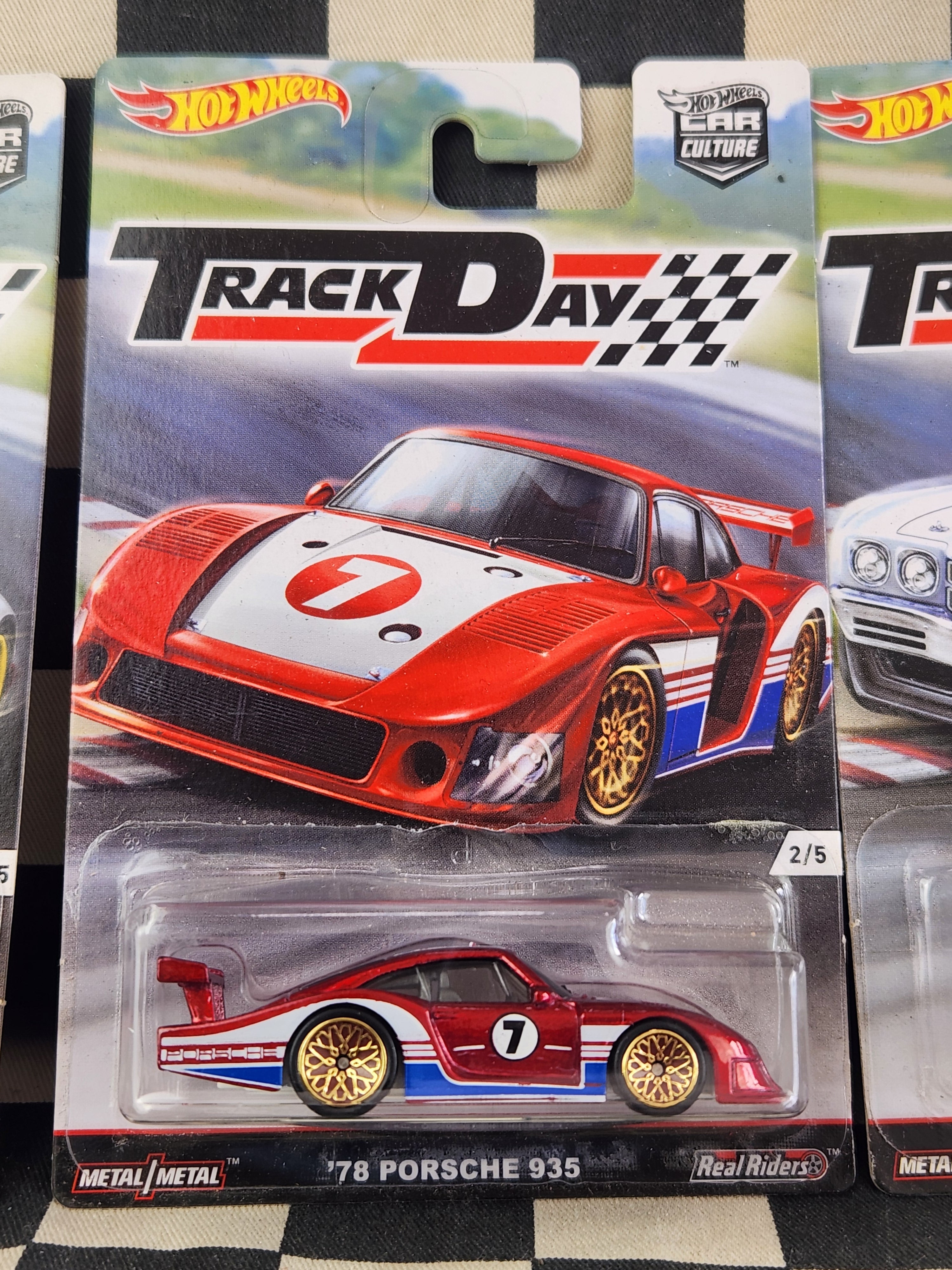 Hot Wheels 2017 Car Culture Premium Track day Full Set 5 Cars Datsun 510 Porsche