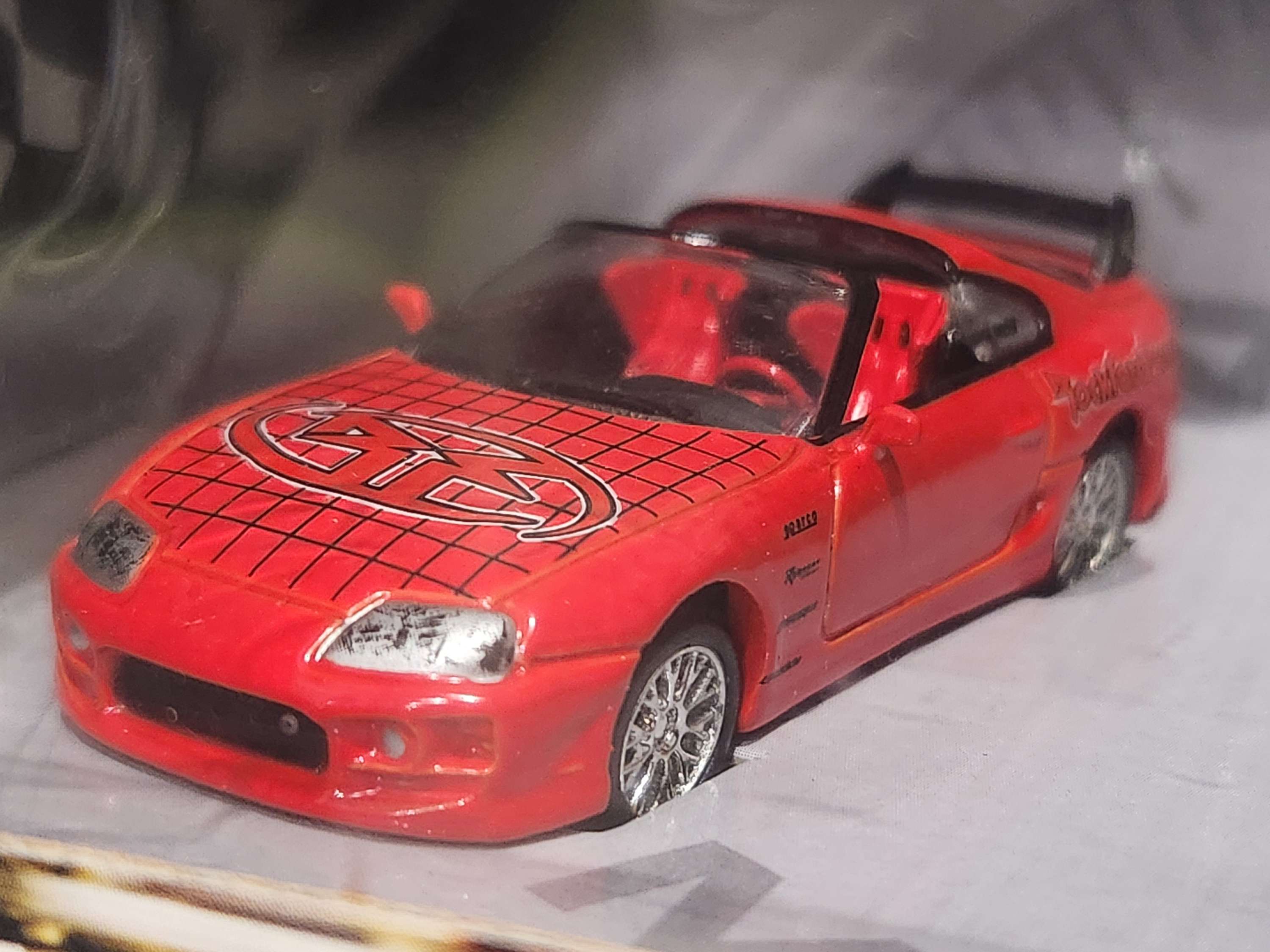 Racing Champions Fast & Furious 3 Car Set Toyota Supra Honda Civic Mitsubishi