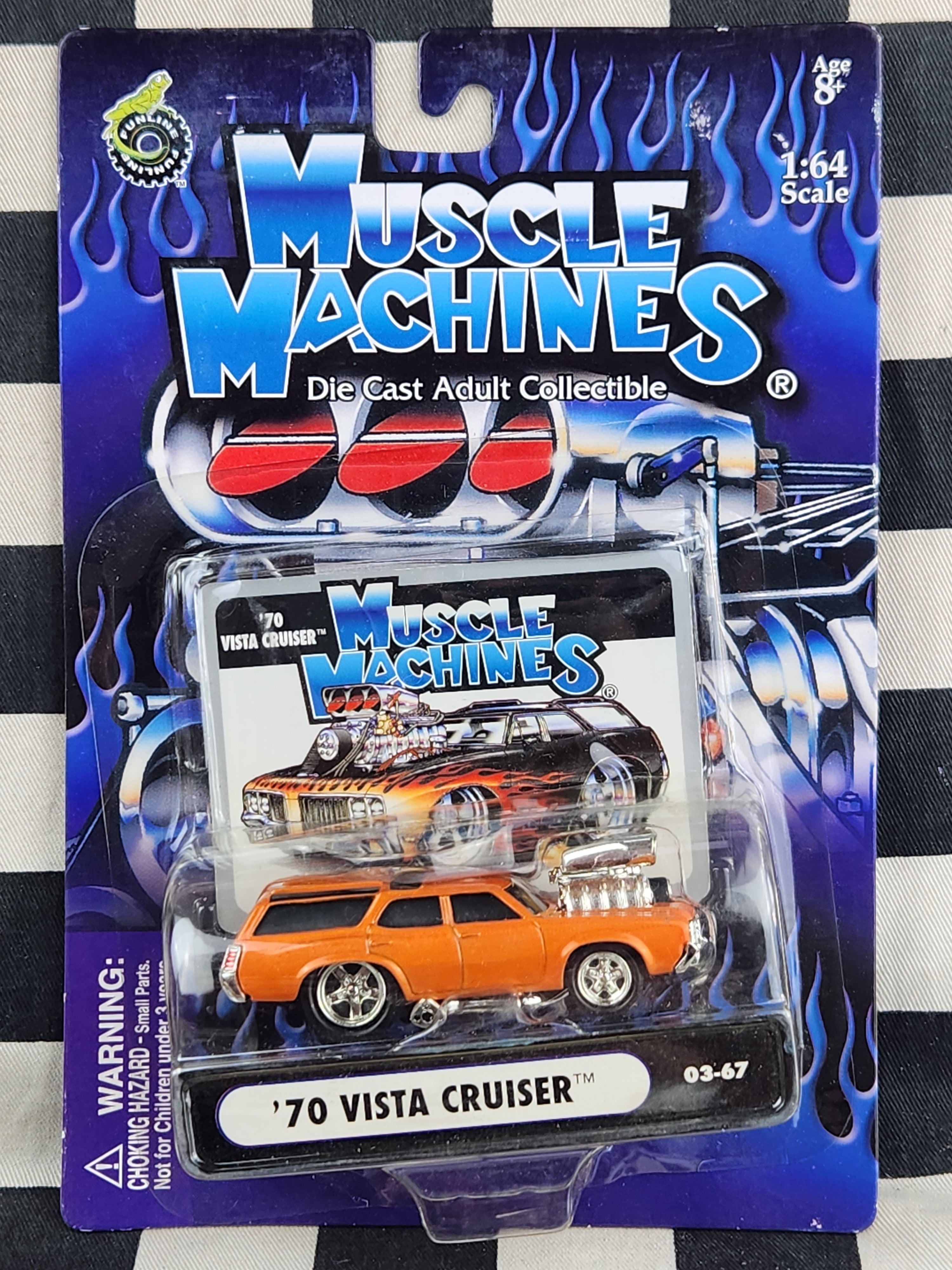 Muscle Machines 70 Olds Vista Cruiser Wagon Orange