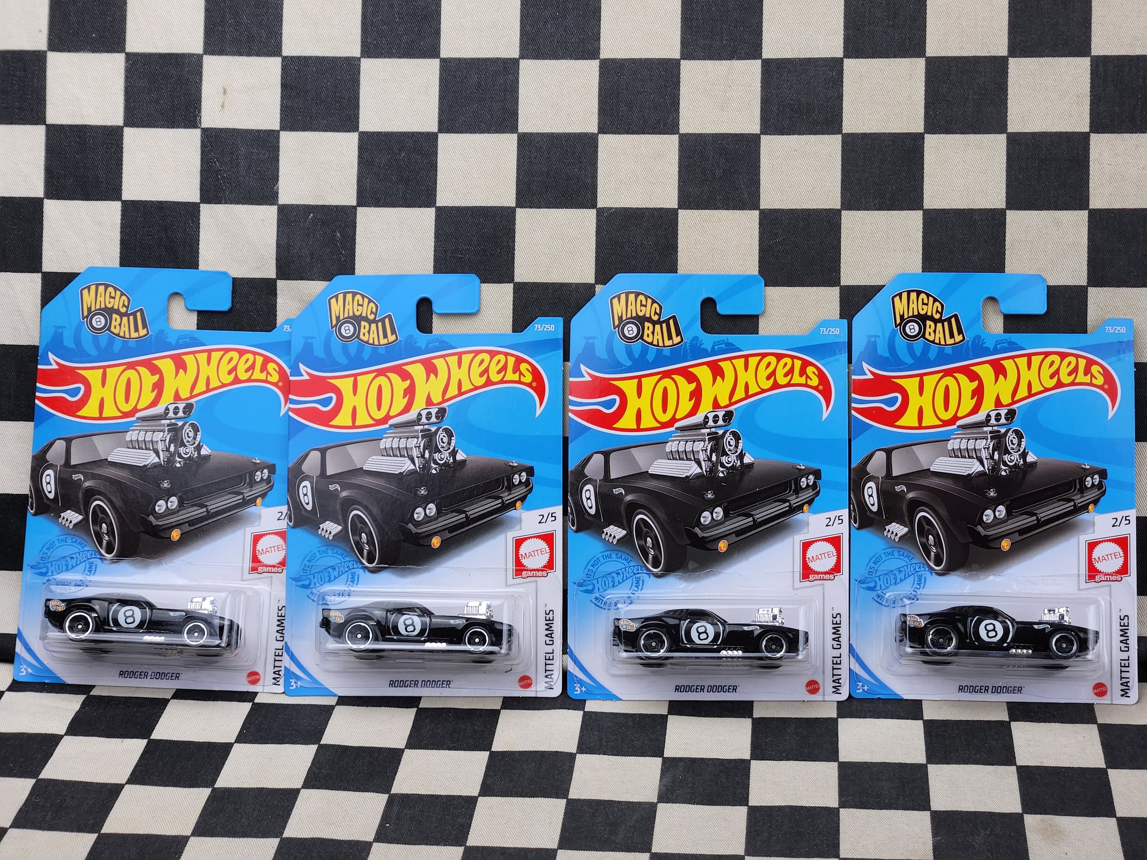 Hot Wheels 2021 Mattel Games Magic 8 Ball Rodger Dodger Your Choice of